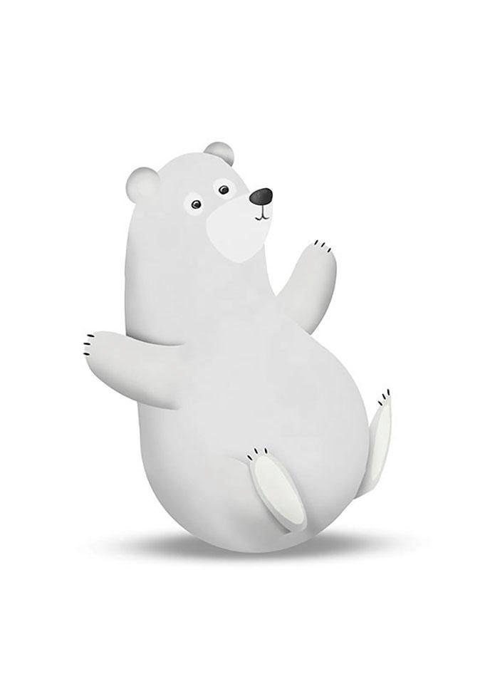 Komar Poster Cute animal polair Bear Hoogte: 40 cm