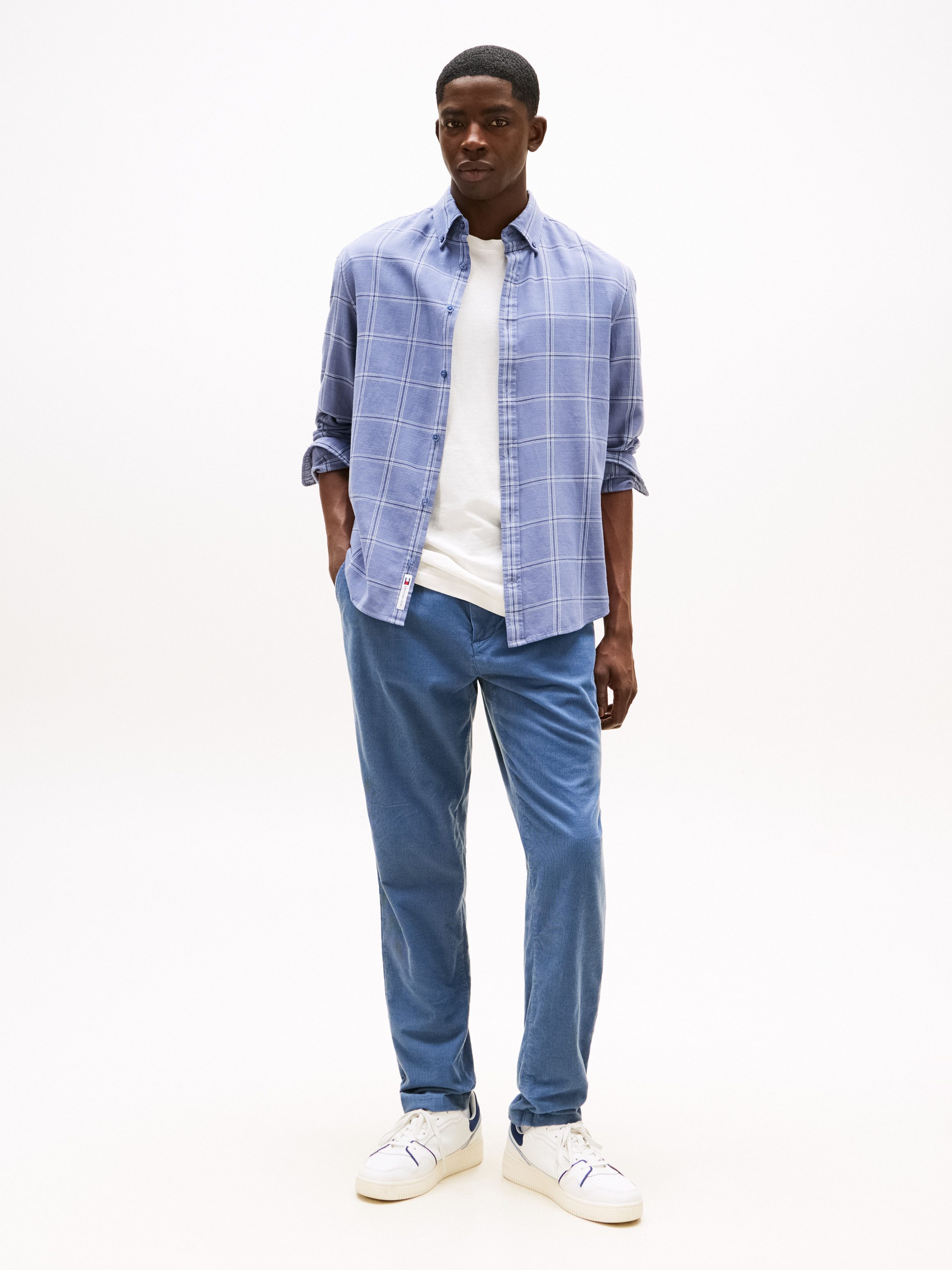 TOMMY JEANS Stoffen broek TJM ISAAC LIGHT CORD PANTS