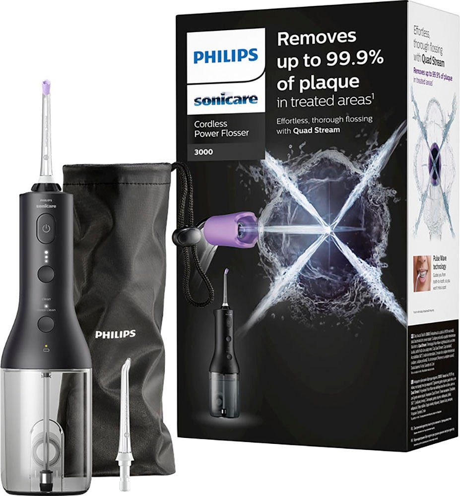 Philips Sonicare Monddouche Draadloze Power Flosser 3000 HX3826 Quad Stream technologie, 2...