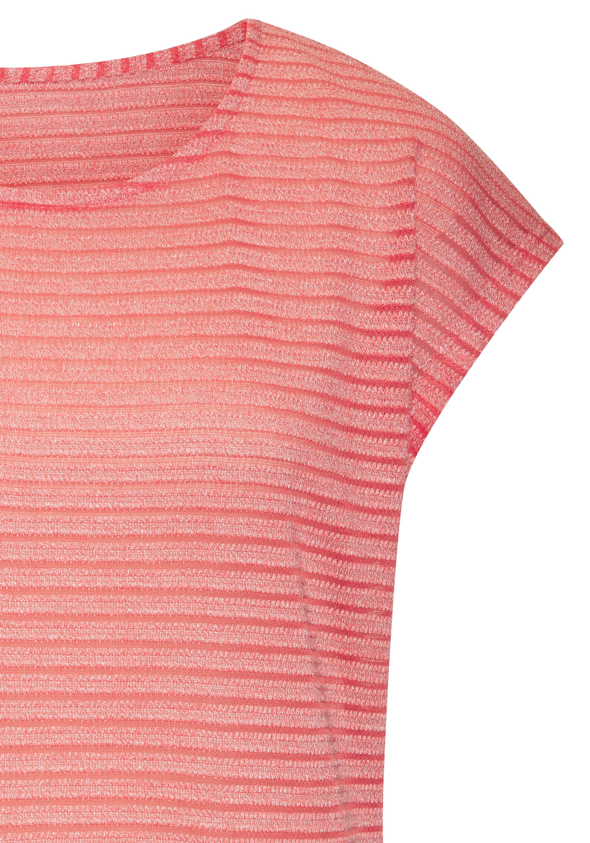 Vivance Shirt met korte mouwen In streep-look van onderhoudsvriendelijke viscosekwaliteit
