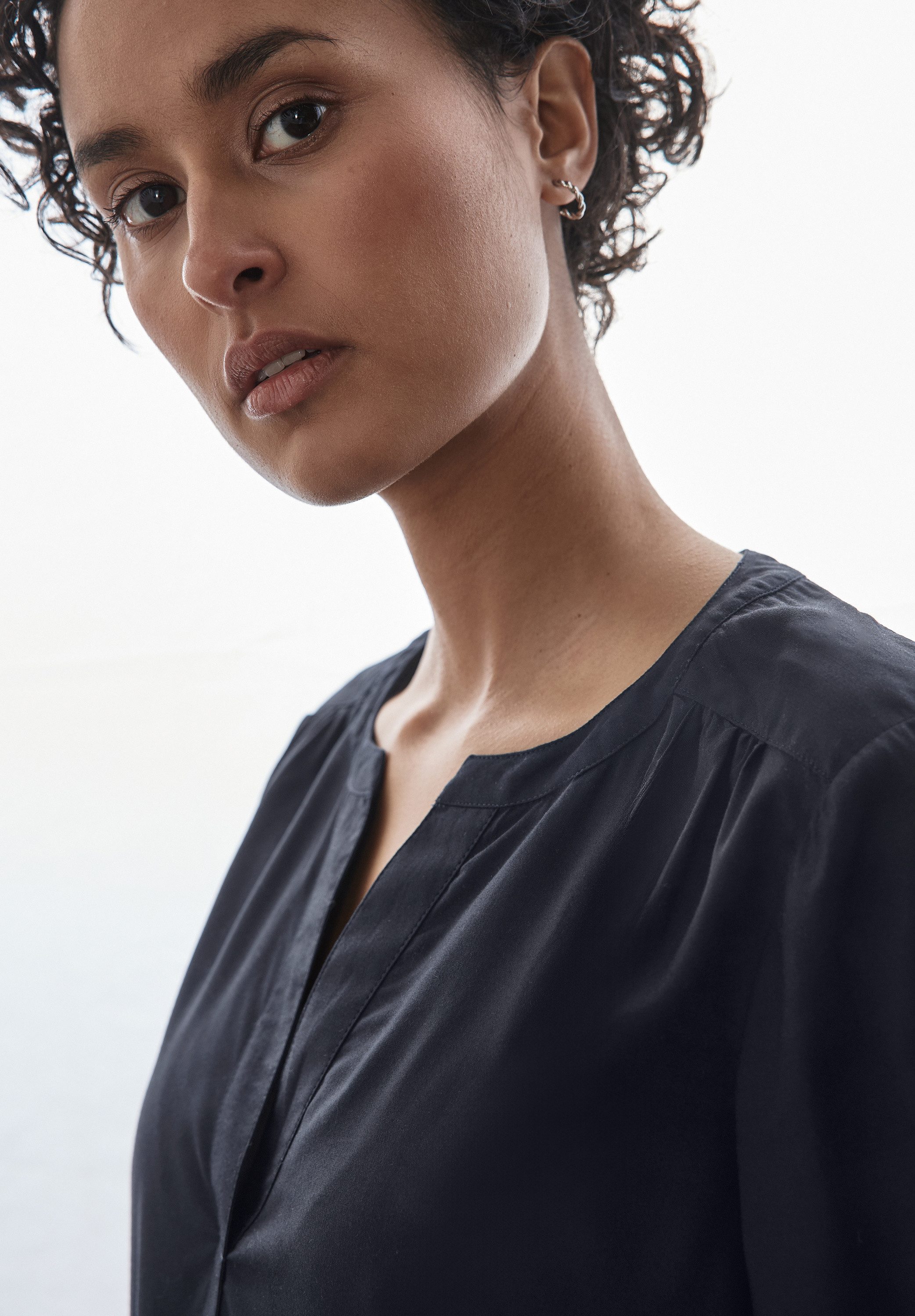 STREET ONE Blouse met lange mouwen in tuniekstijl