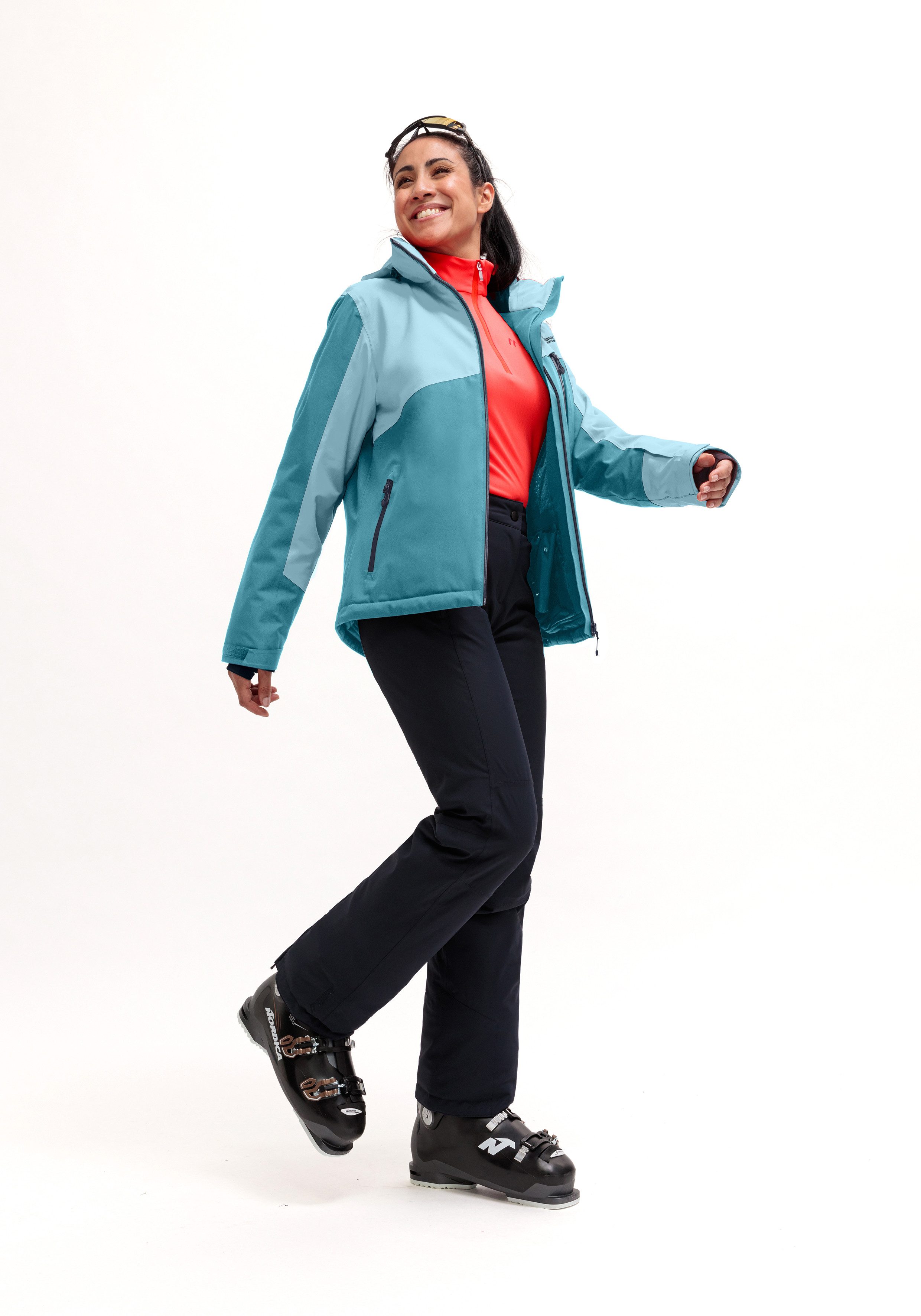 Maier Sports Ski-jack Glacierguard W Dames winterjas gewatteerd en waterdicht