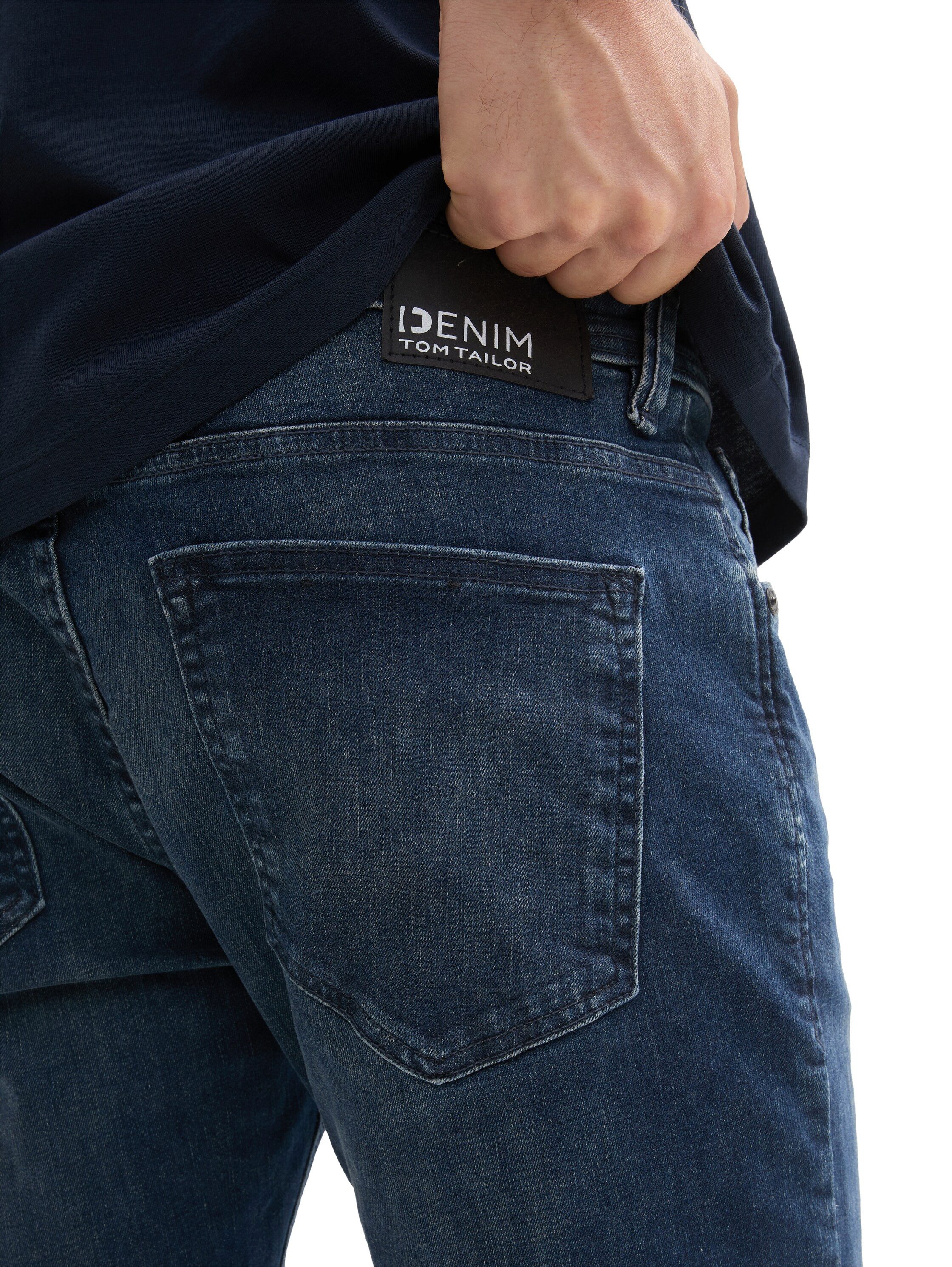 Tom Tailor Denim Straight jeans AEDAN in klassieke 5-pocketsstijl