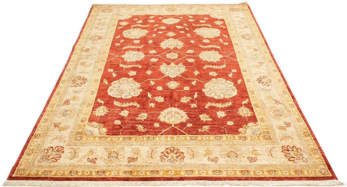 morgenland Wollen kleed Ziegler Teppich handgeknüpft rot-Ziegler Teppich - 252 x 161 cm - rot