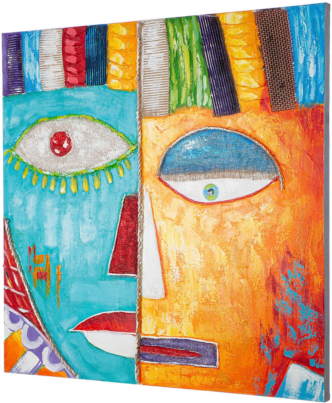 Casablanca by Gilde Artprint op linnen Gezicht vierkant (1 stuk)