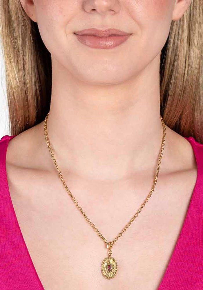 LEONARDO Ketting met hanger Halsketting Rubi 023216