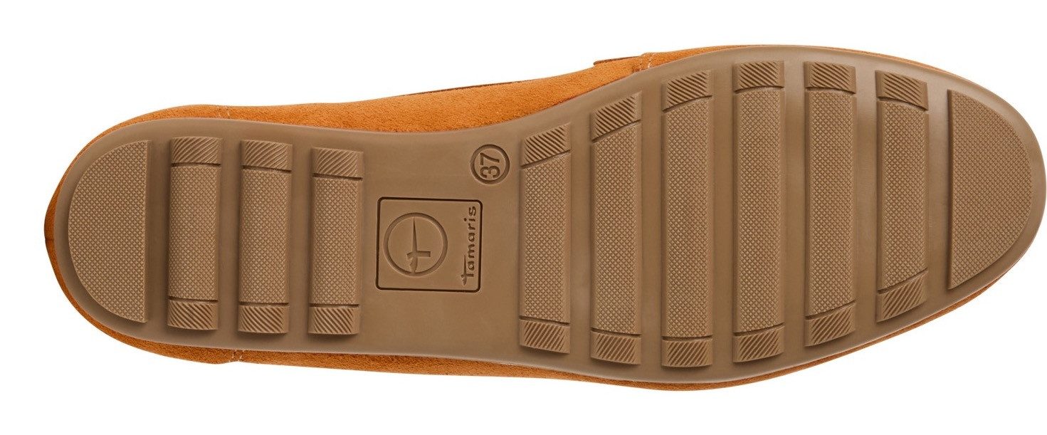 Tamaris Mocassins , slipper, business schoen, instapschoen met touch-it uitrusting