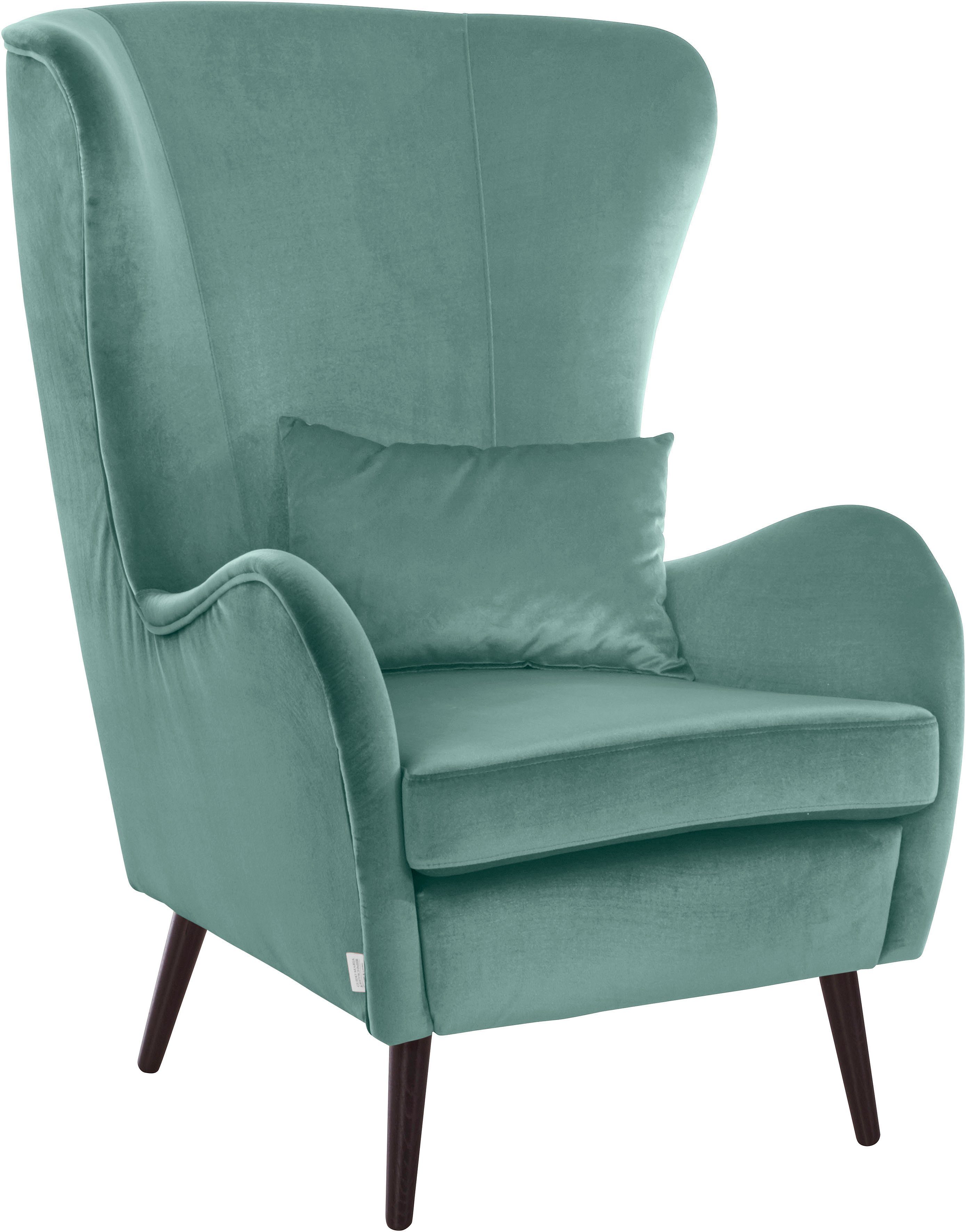 Home affaire Fauteuil Sallito, oorfauteuil, TV-stoel voor woonkamer, ook in velours cord