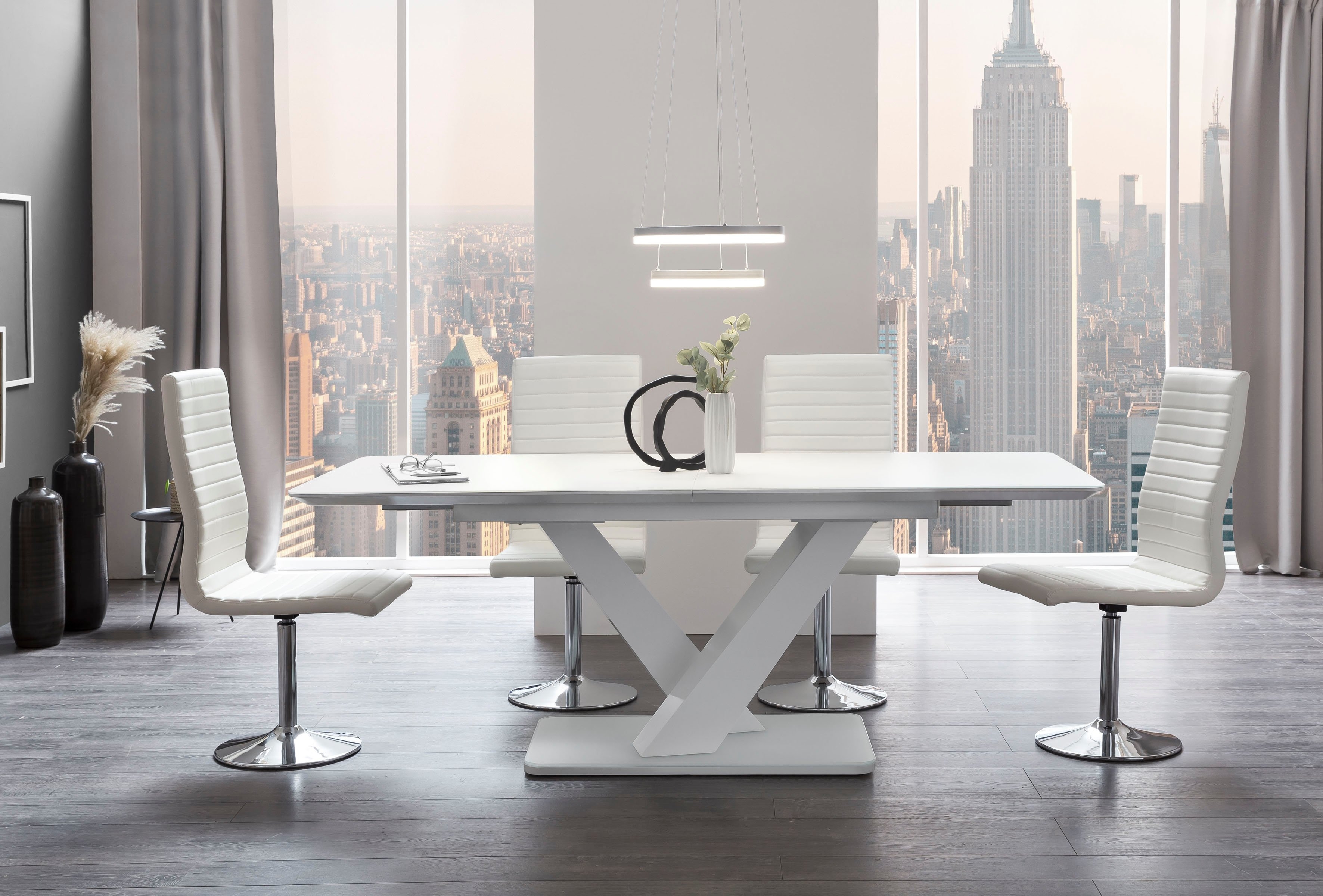 Badkamer fusie regeling SalesFever Eettafel Glazen tafel uittrekbaar online bestellen | OTTO