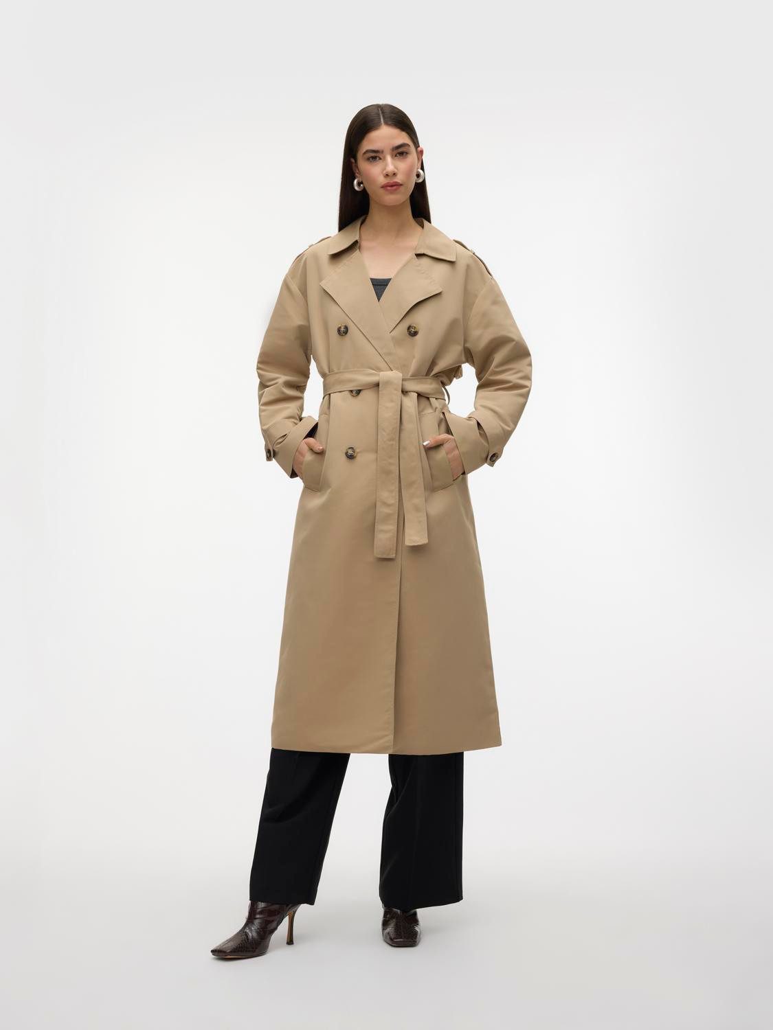 Vero Moda Trenchcoat VMCHLOE LONG TRENCHCOAT GA NOOS