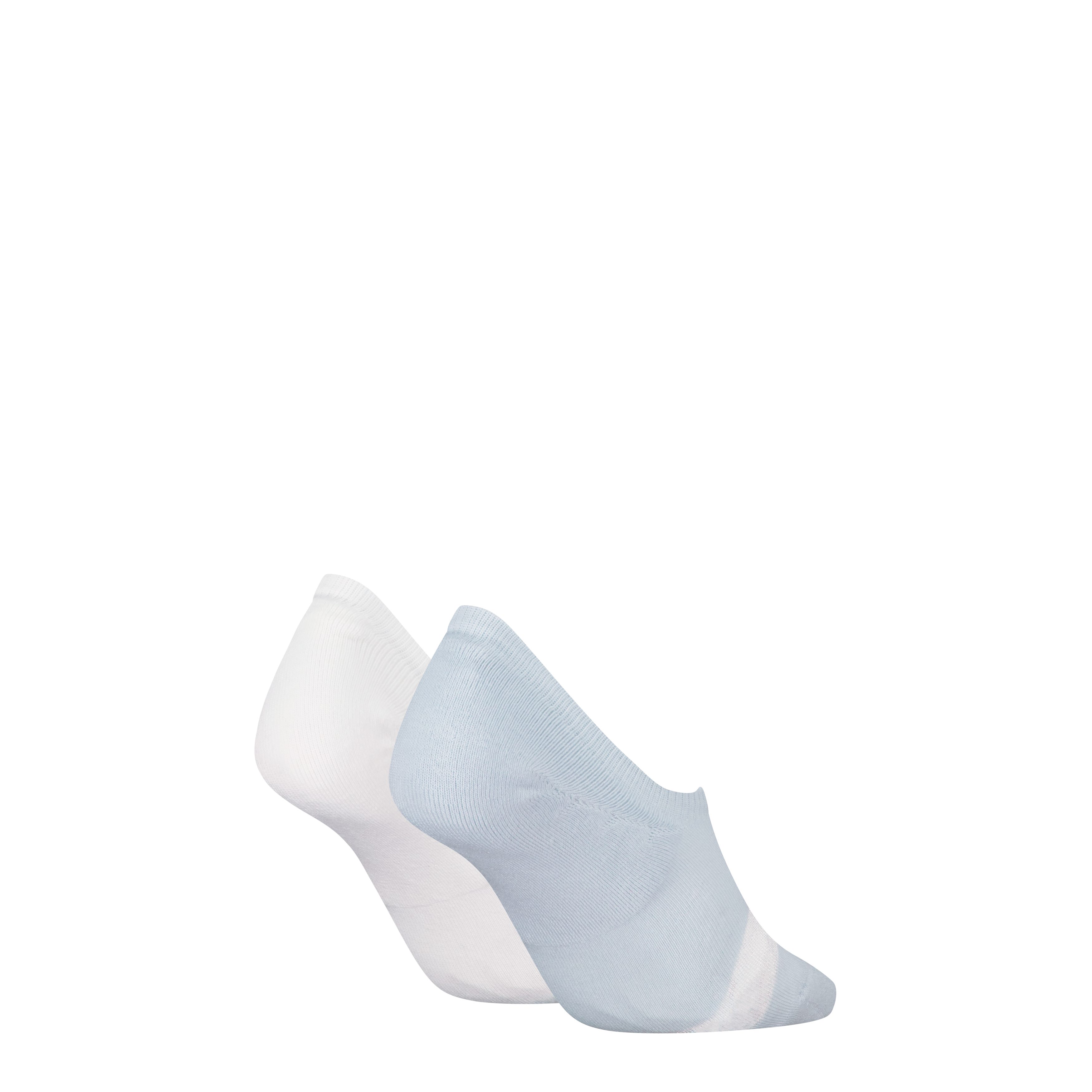 Calvin Klein Jeans Enkelsokken CKJ WOMEN HIGH CUT FOOTIE 2P GLOSSY (2 paar)