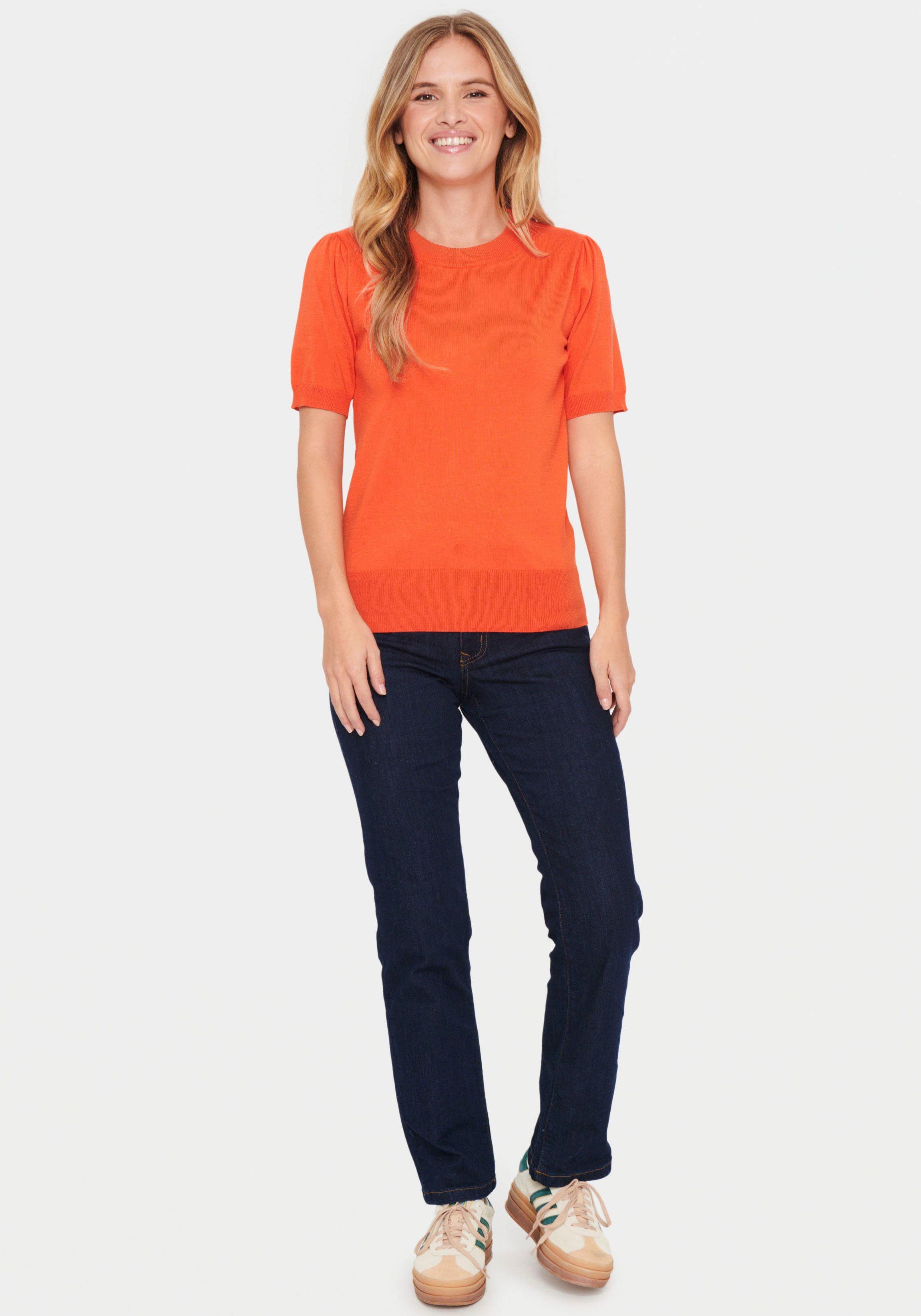Saint Tropez Trui met korte mouwen MilaSZ SS Pullover