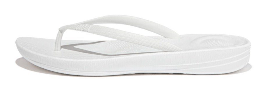 Fitflop Teenslippers IQushion sleehak, zomerschoen, slipper in smalle vorm dames teenslippers maat 36 wit