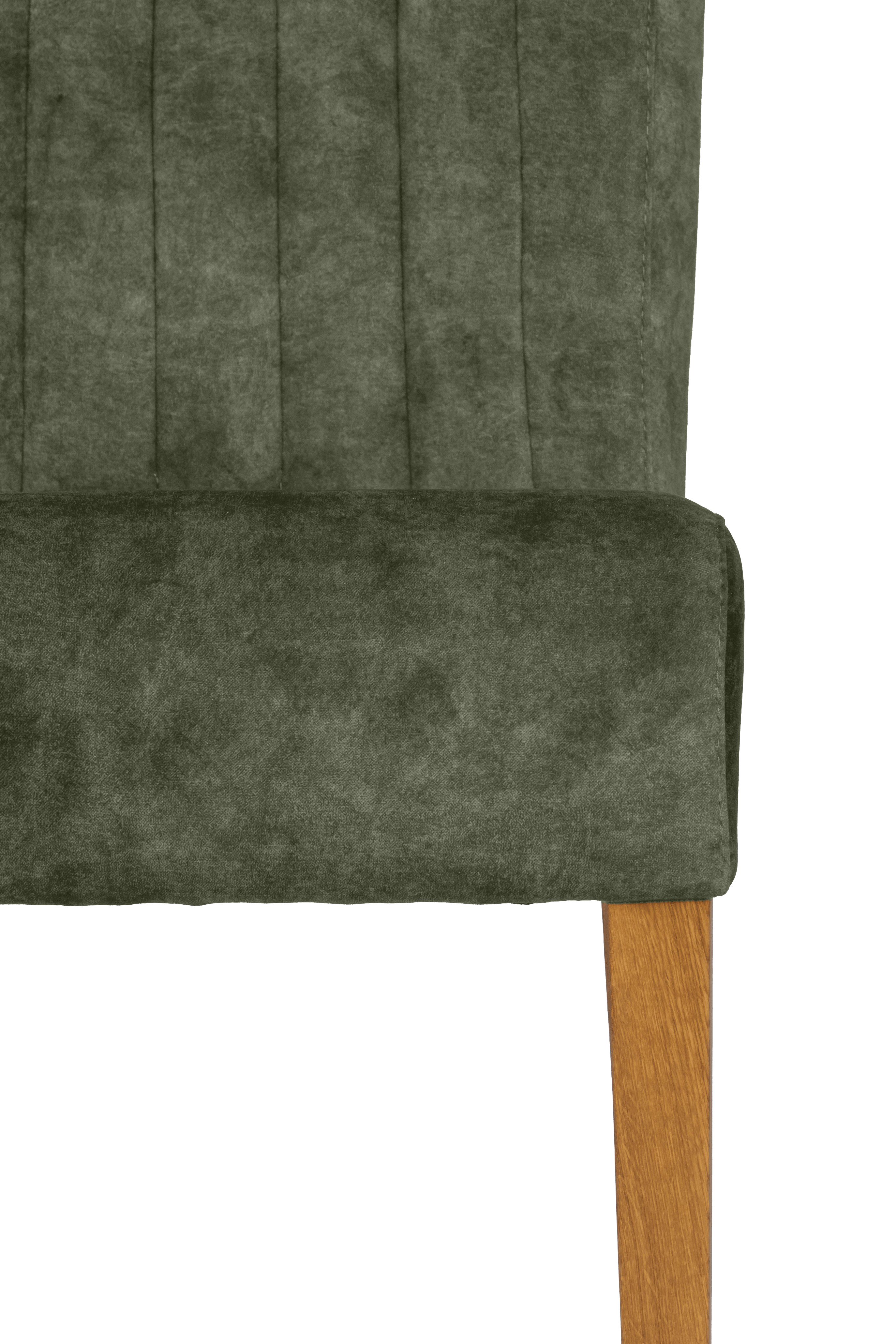 Home affaire Stoel met 4 poten verticale naden in de rugleuning (set, 2 stuks)