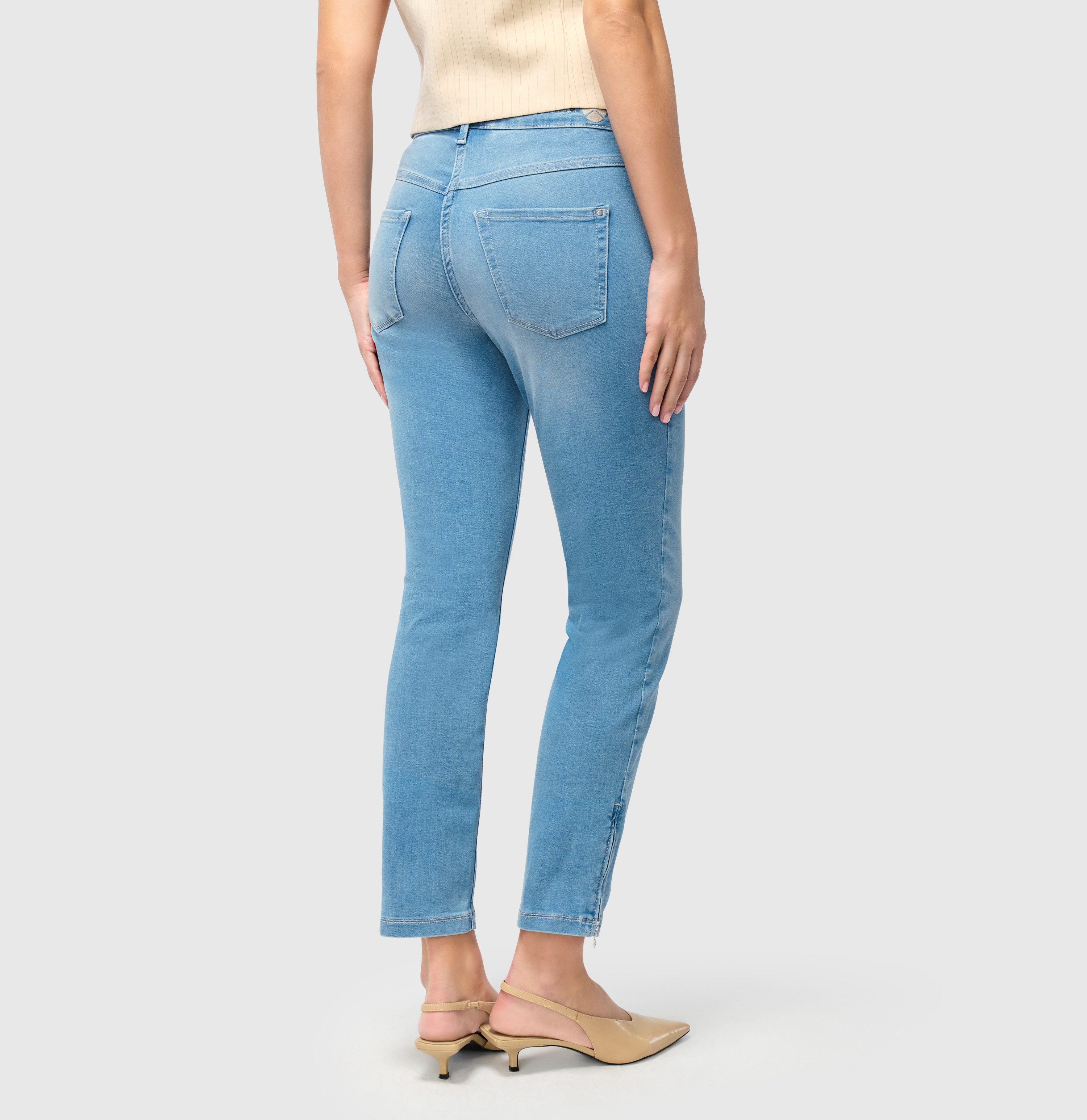 MAC 7/8 jeans Dream Chic Verkort model met ritssluiting