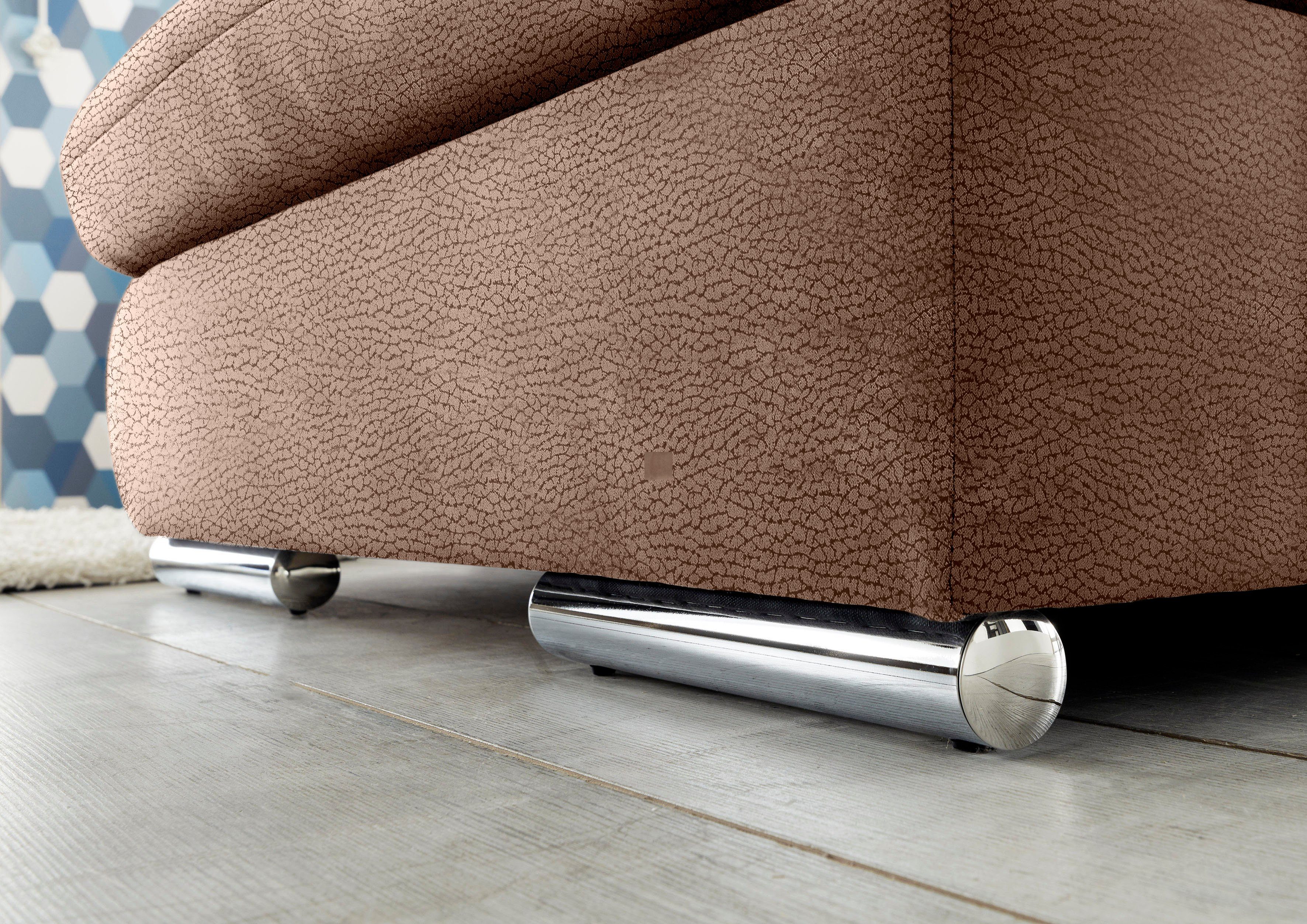 set one by Musterring Zithoek SO 4100 comfortabele pocketvering, incl. hoofdeindeverstelling