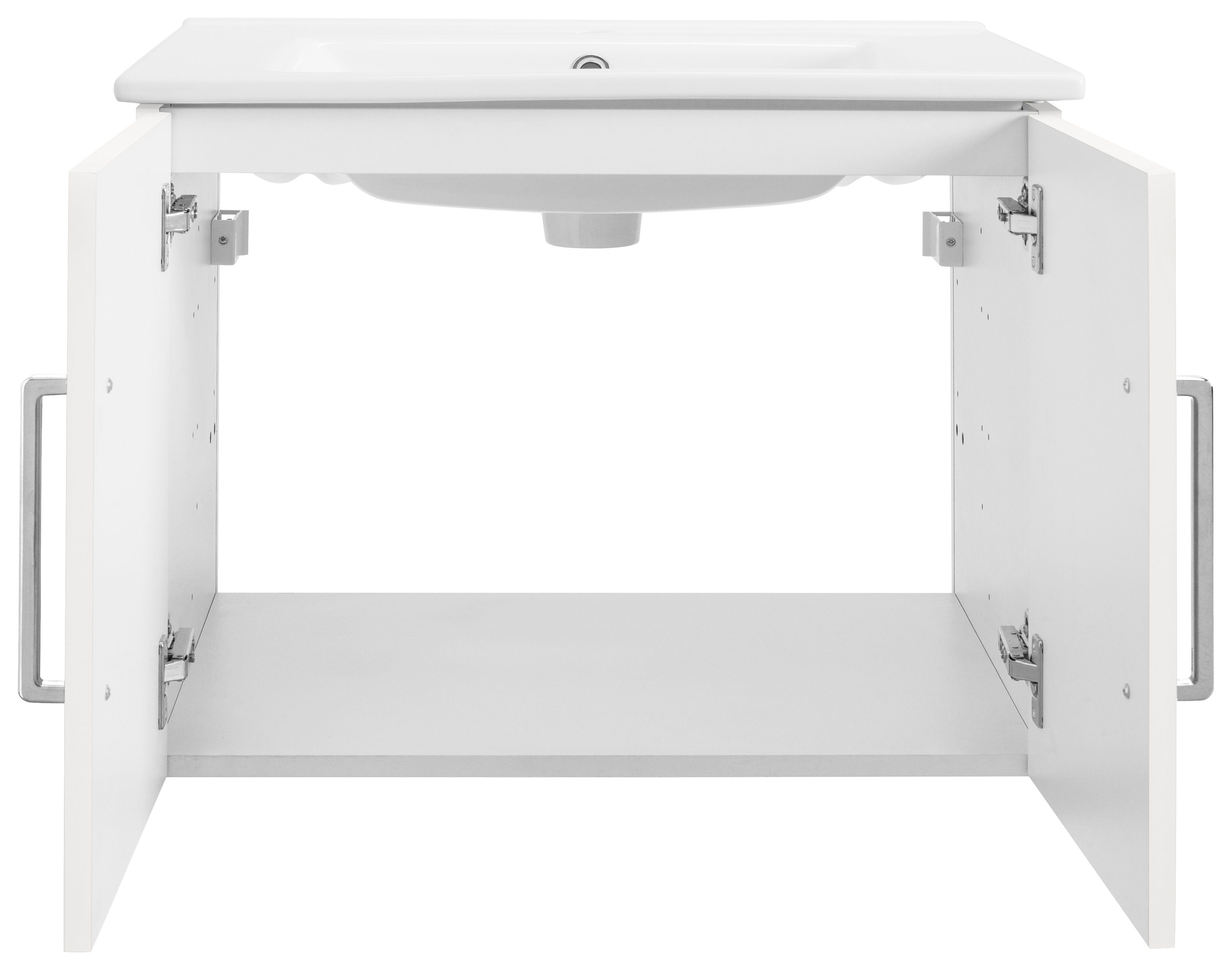 OPTIFIT Wastafelonderkast Napoli met soft-closefunctie, breedte 65 cm