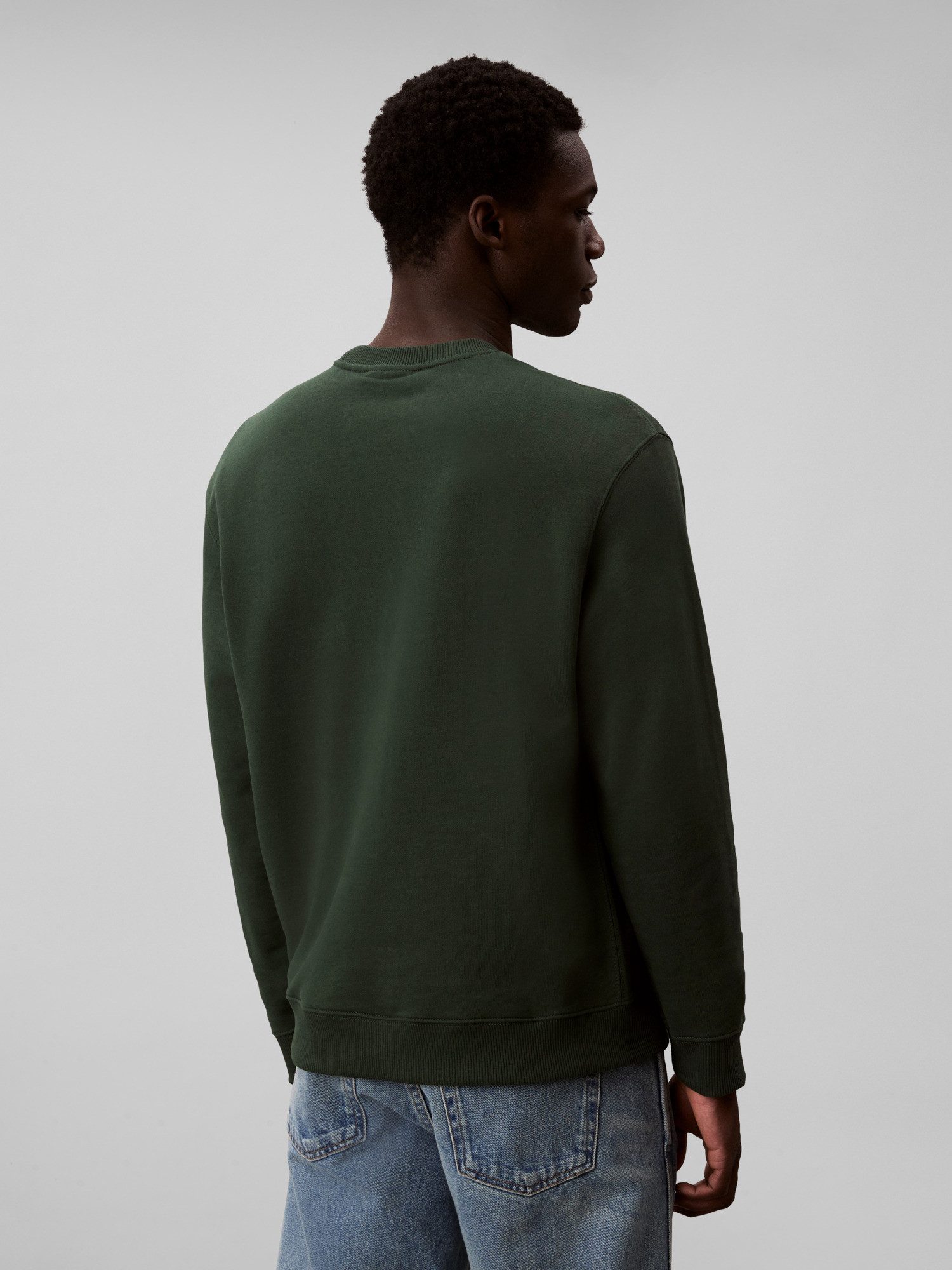 Calvin Klein Sweatshirt LS EU 350TERRY CK OVERLAP GRAPHI