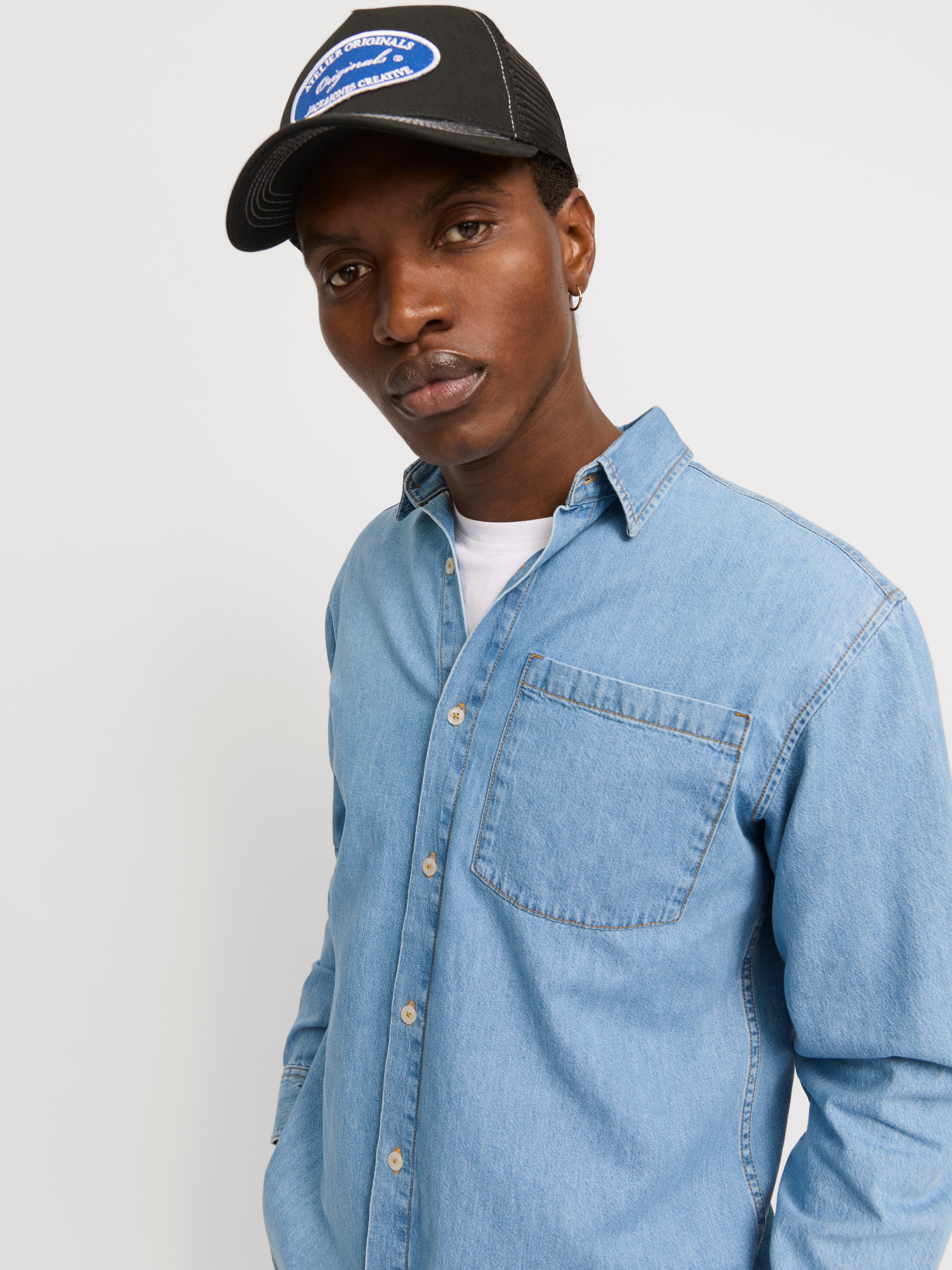 Jack & Jones Jeans overhemd JJICREEK JJSHIRT L/S AKM 596 NOOS