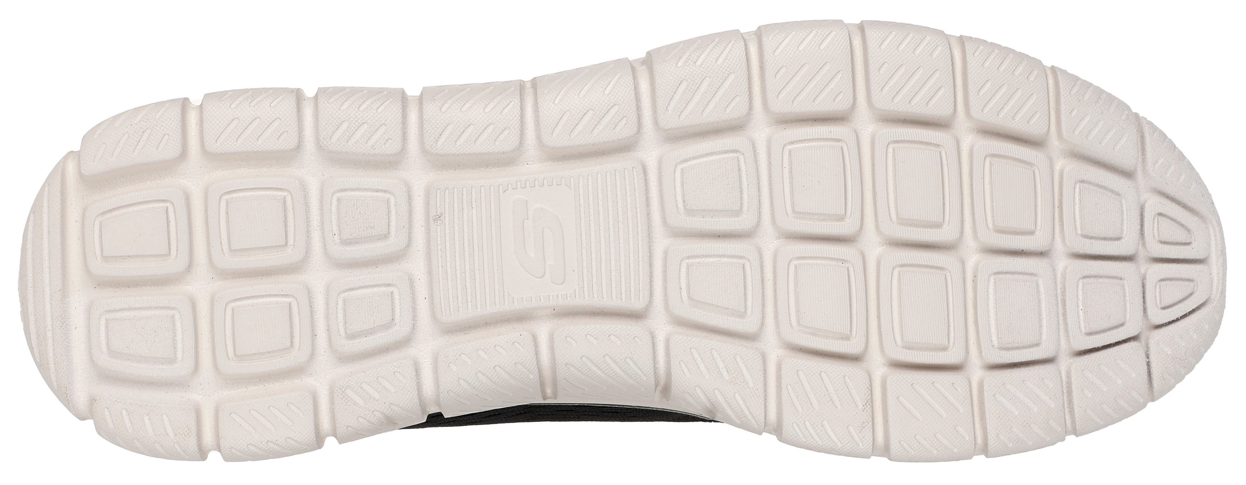 Skechers Veterschoenen TRACK-LESHUR Vrijetijdsschoen, trainingsschoen, instapschoen in materiaalmix