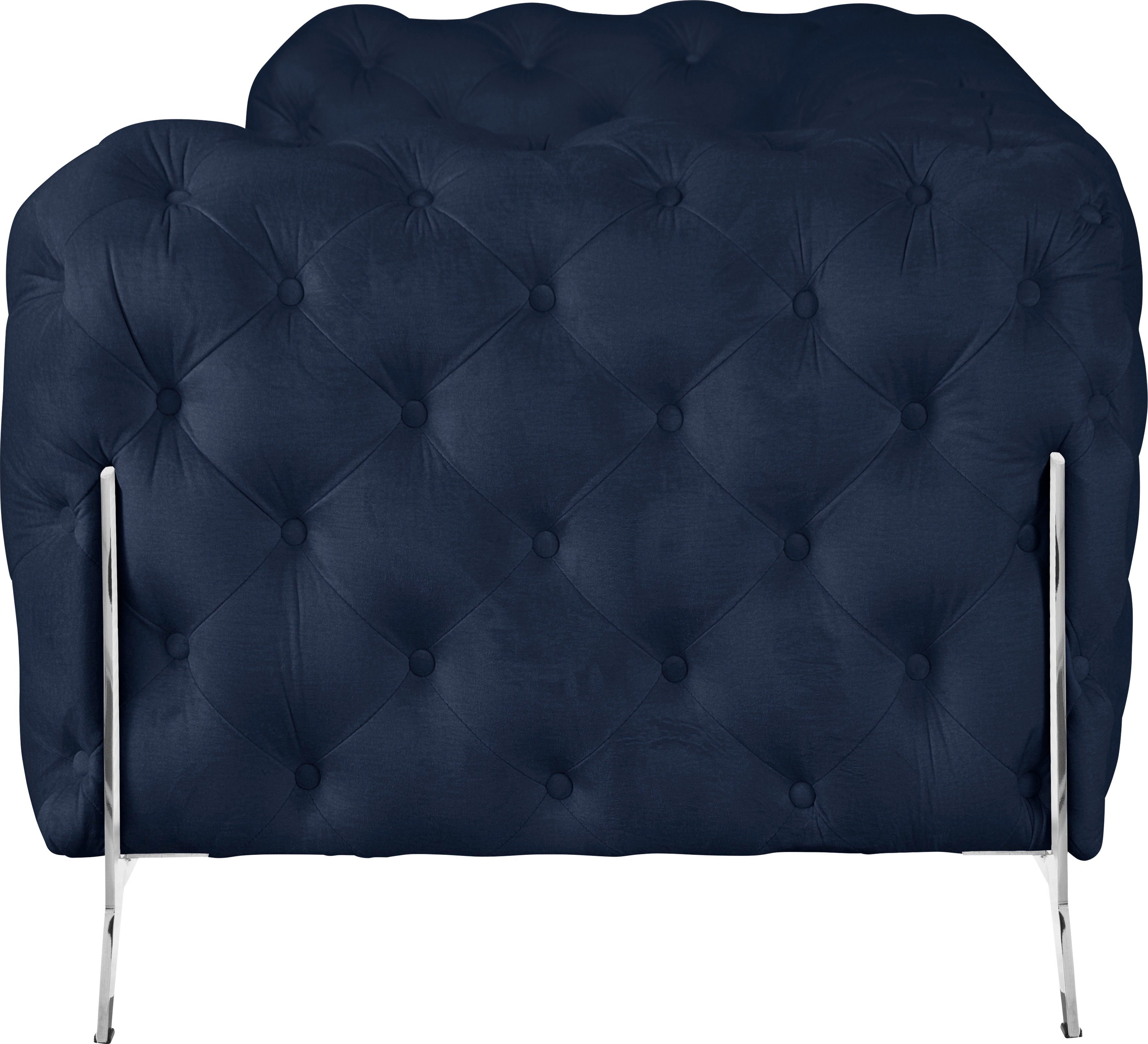 Leonique Chesterfield-bank Amaury luxueuze capitonnage, moderne chesterfield look, kleur van de poten ter keuze