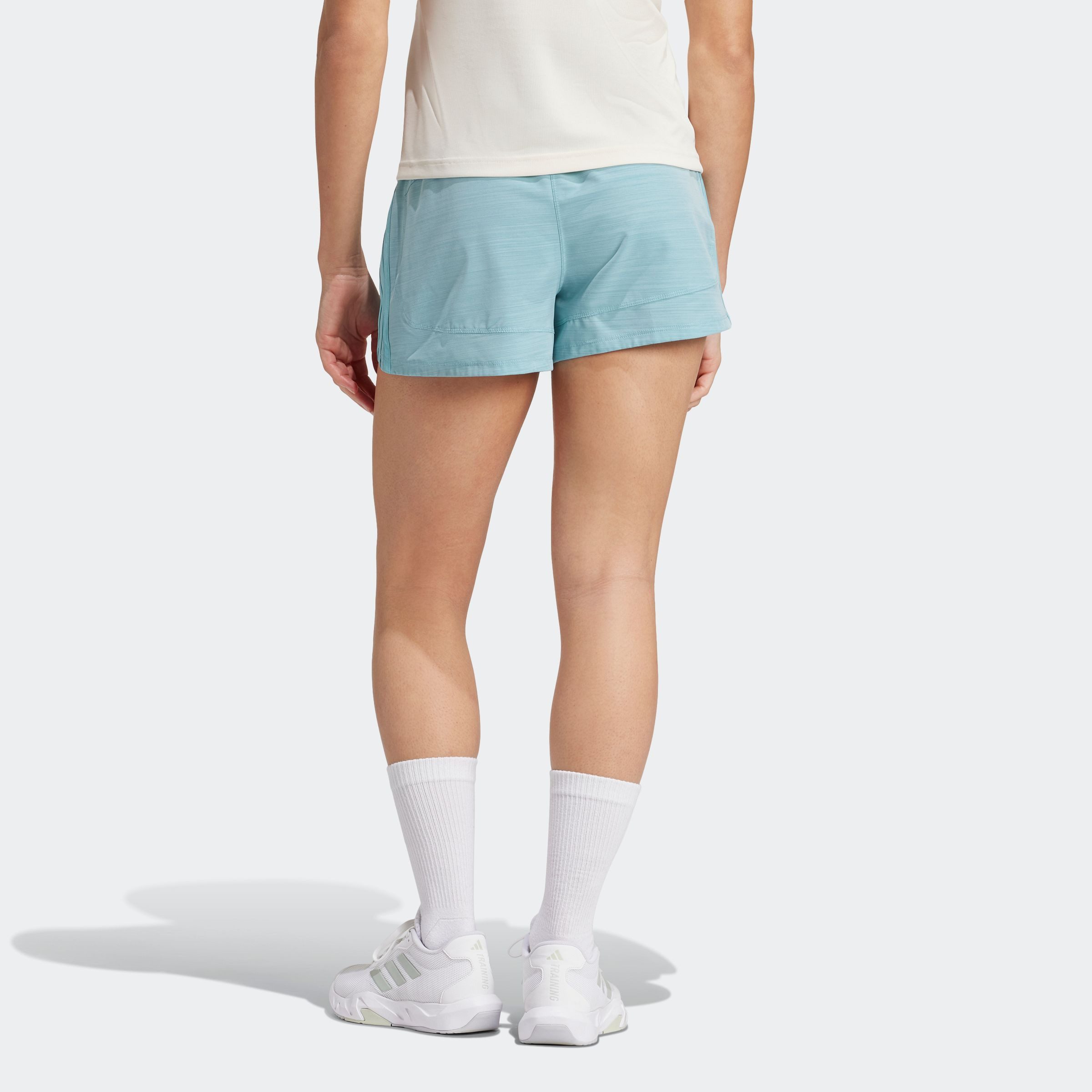 adidas Performance Short PACER WVN HIGH Geweven trainingsshorts met hoge taille (1-delig)