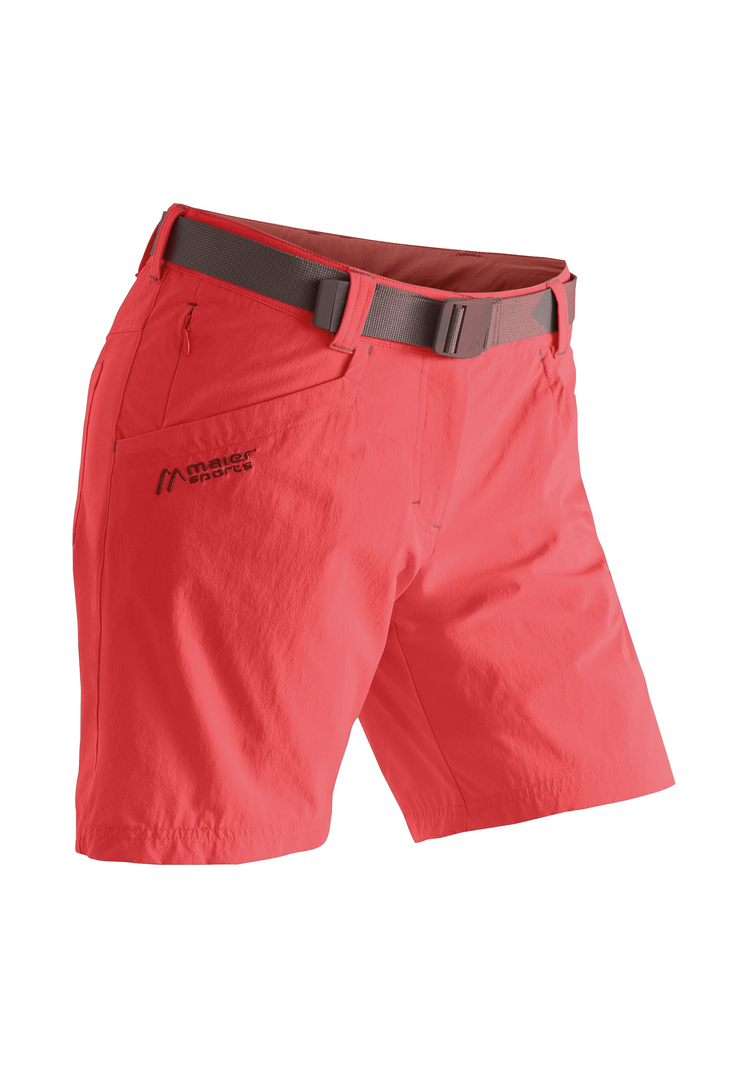 Maier Sports Functionele short Lulaka Shorts Dames shorts, korte wandelbroek, outdoorbroek met 4...