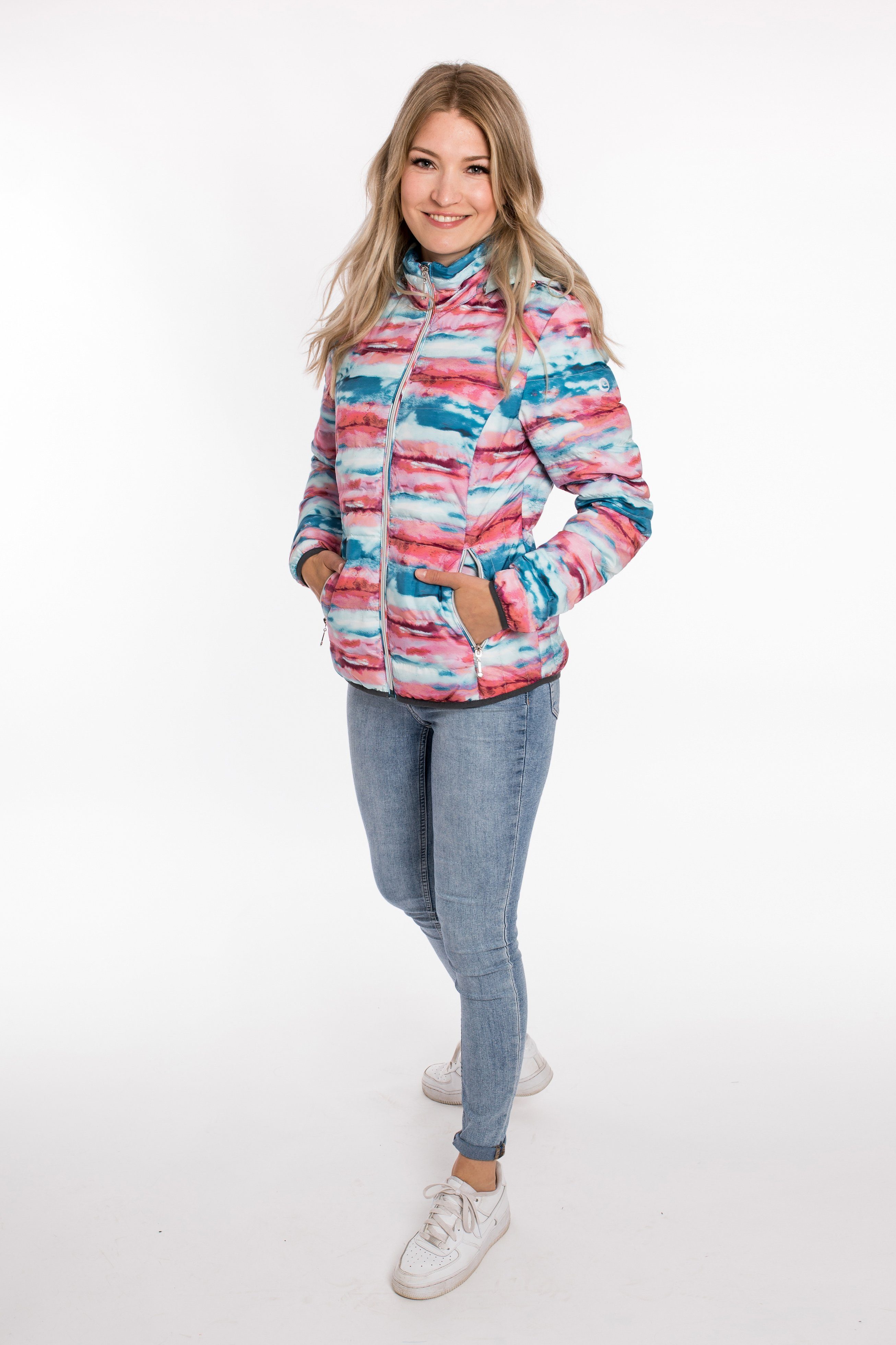 DEPROC Active Winterjack WILDCAT HILL Women Gewatteerde jas in een opvallend design