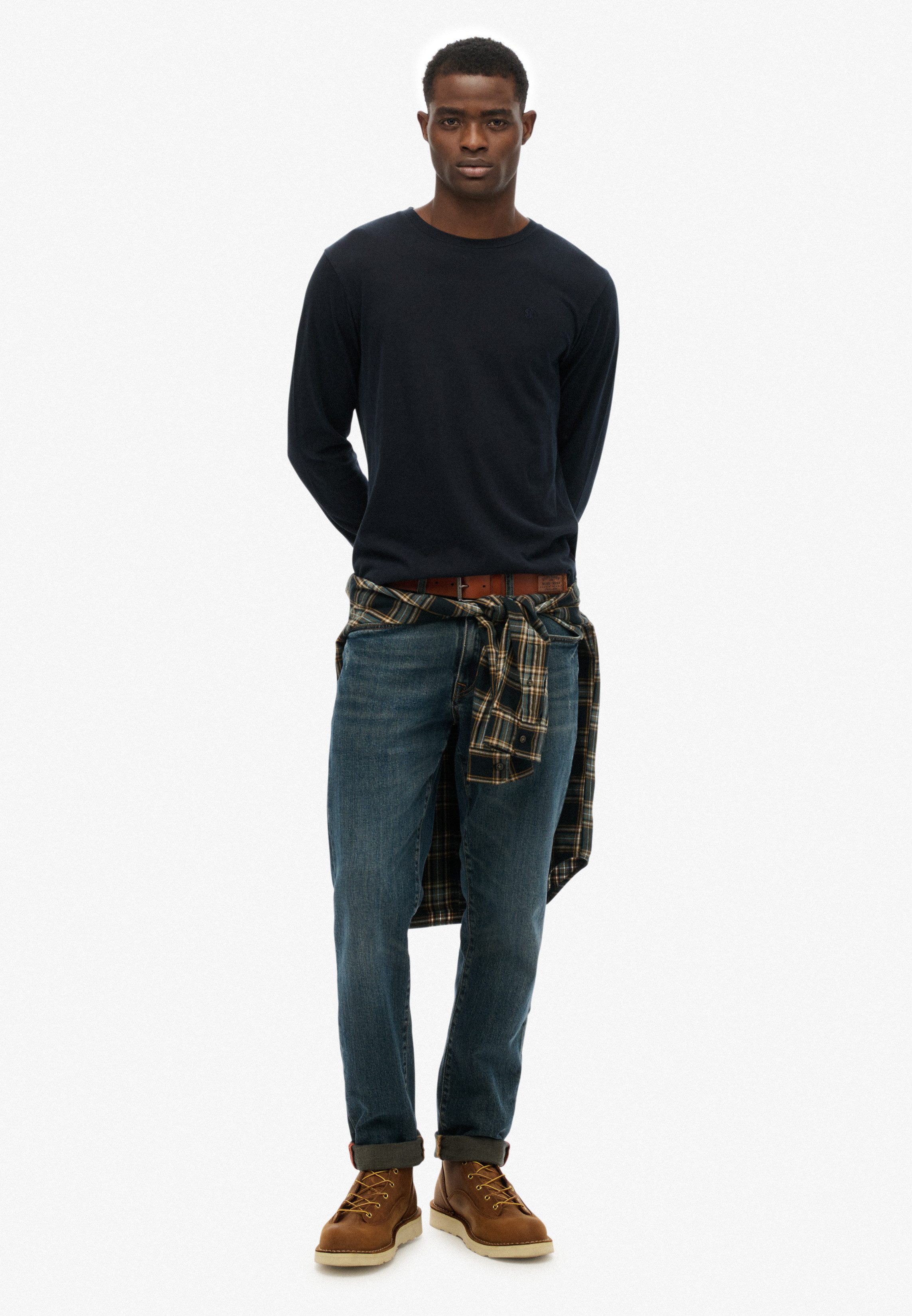 Superdry Shirt met lange mouwen CLASSIC ESSENTIAL TOP