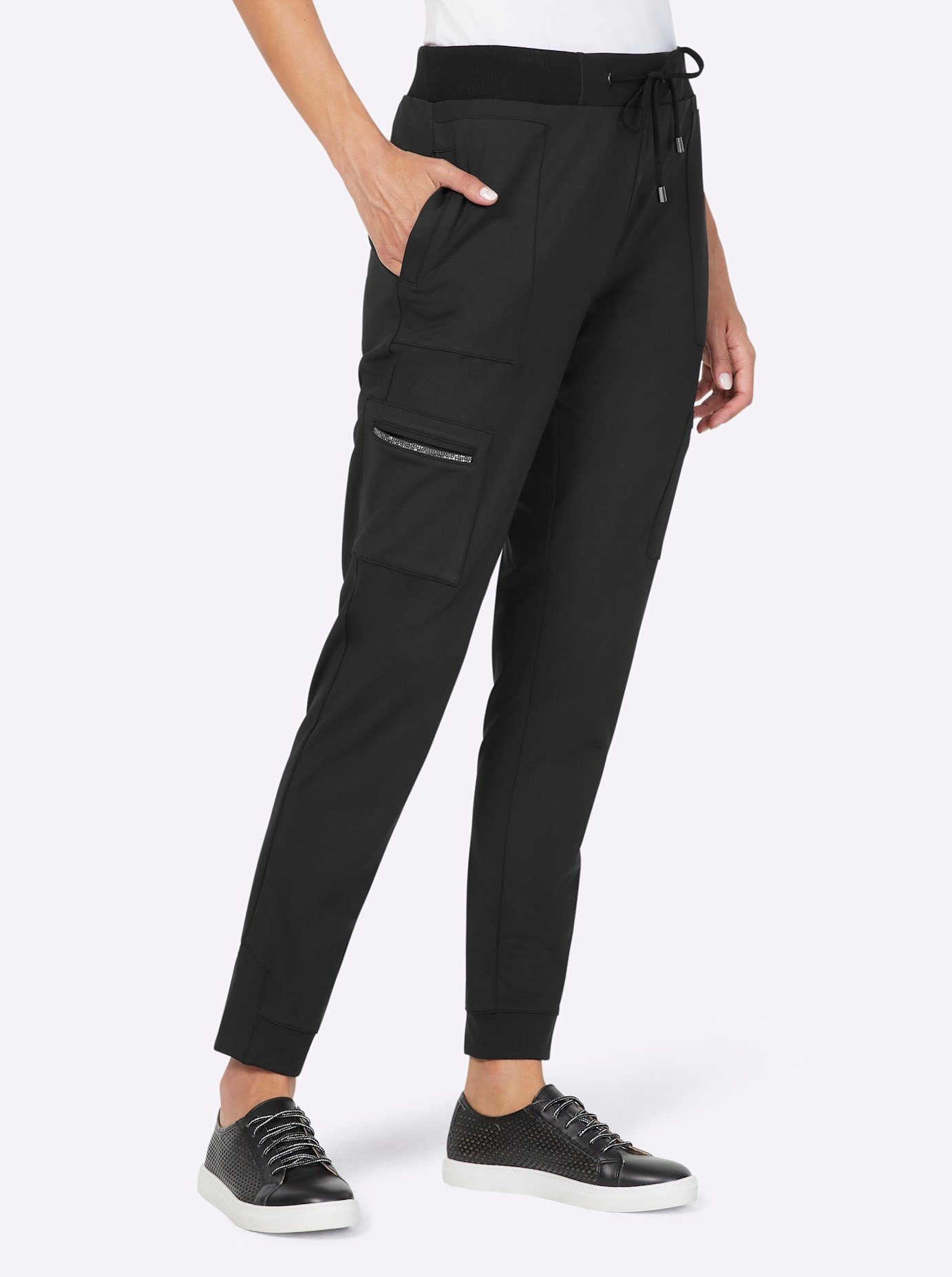 heine Geweven broek