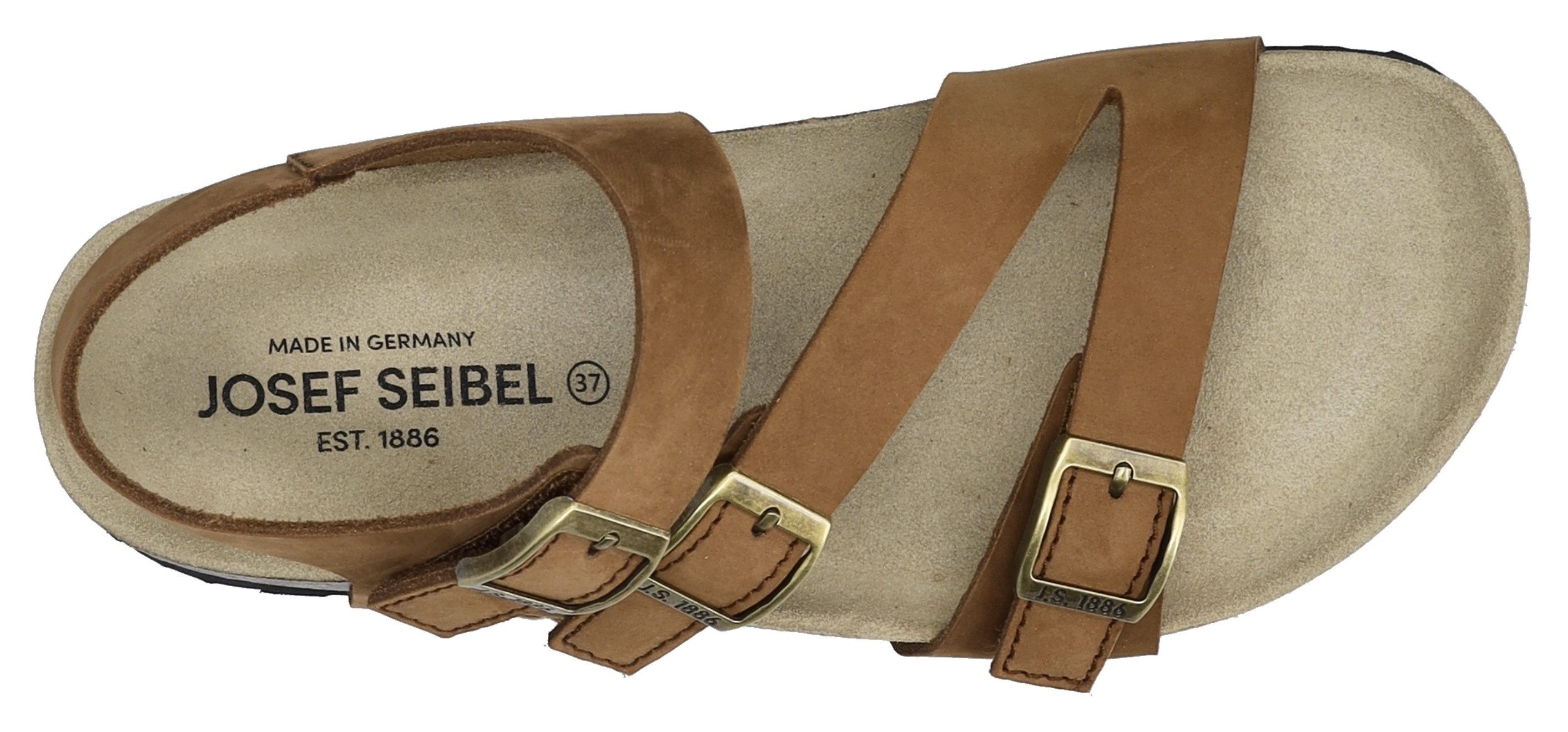 Josef Seibel Sandalen Hermine 16 , plateau, zomerschoen, trekkingsandaal met ergonomisch voetbed