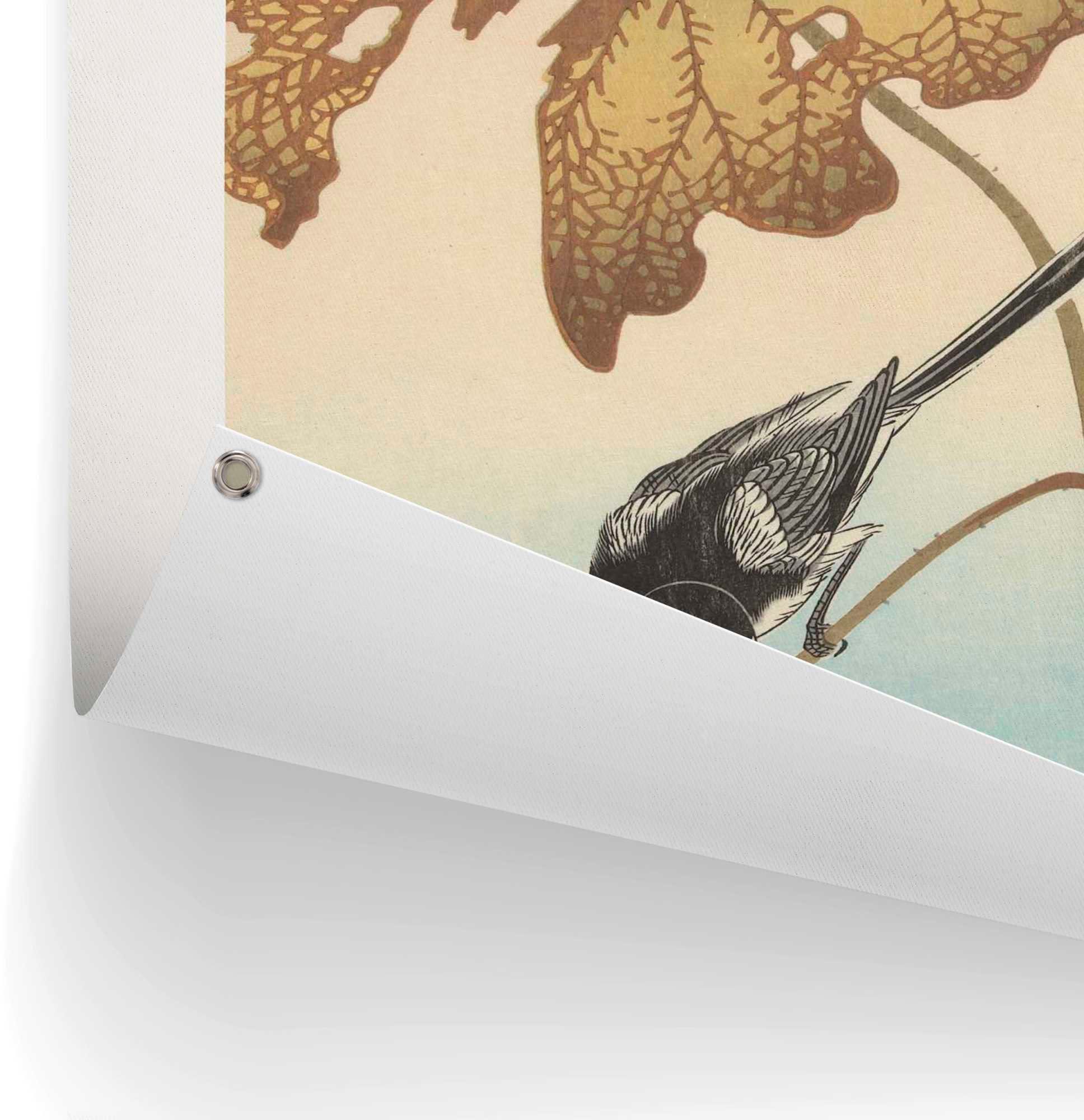 Reinders! Poster Witwangstern op lotusplant