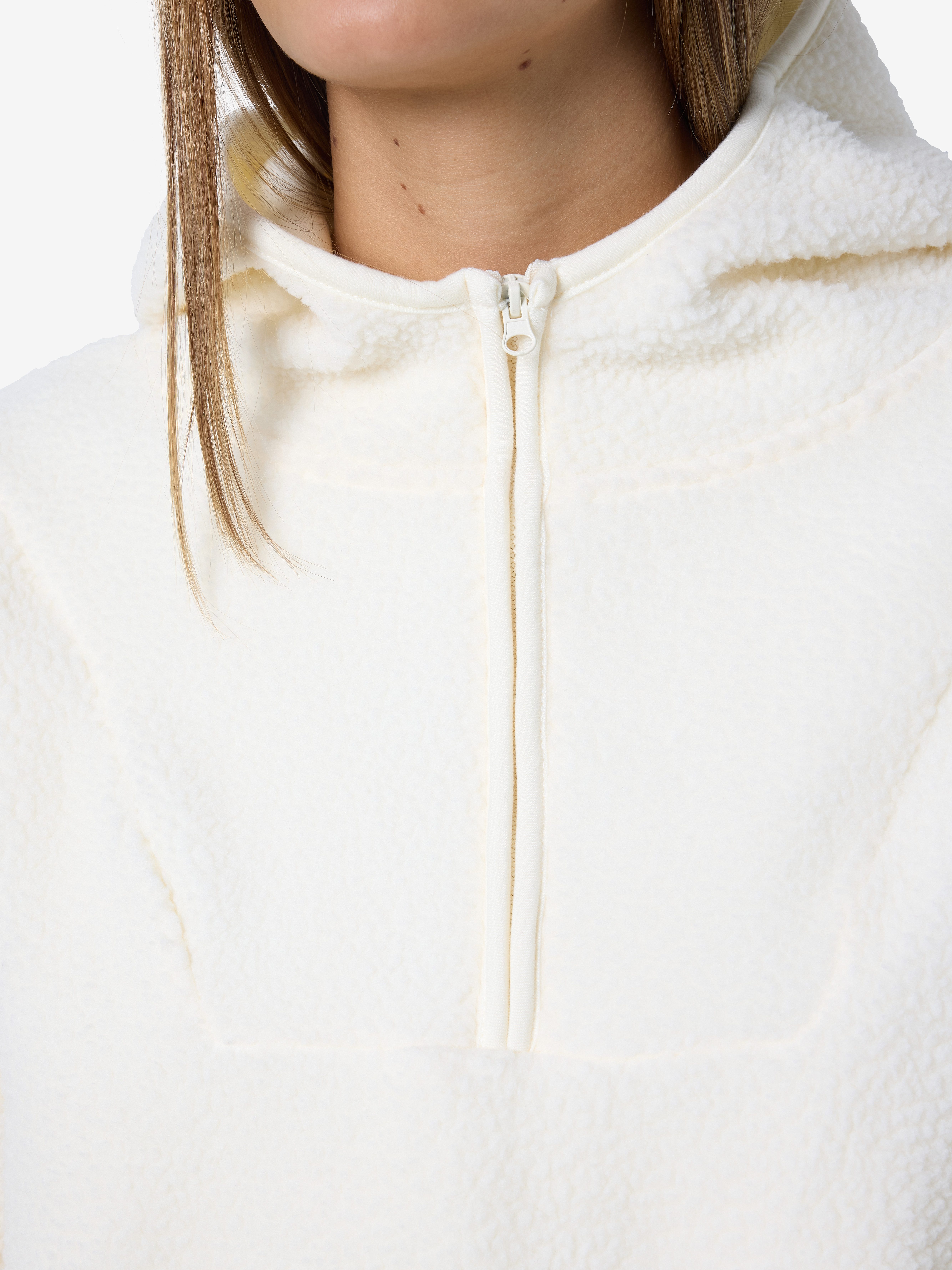 Noisy may Fleecetrui NMCOZY L/S HALFWAY ZIP SWEATER JRS NOOS