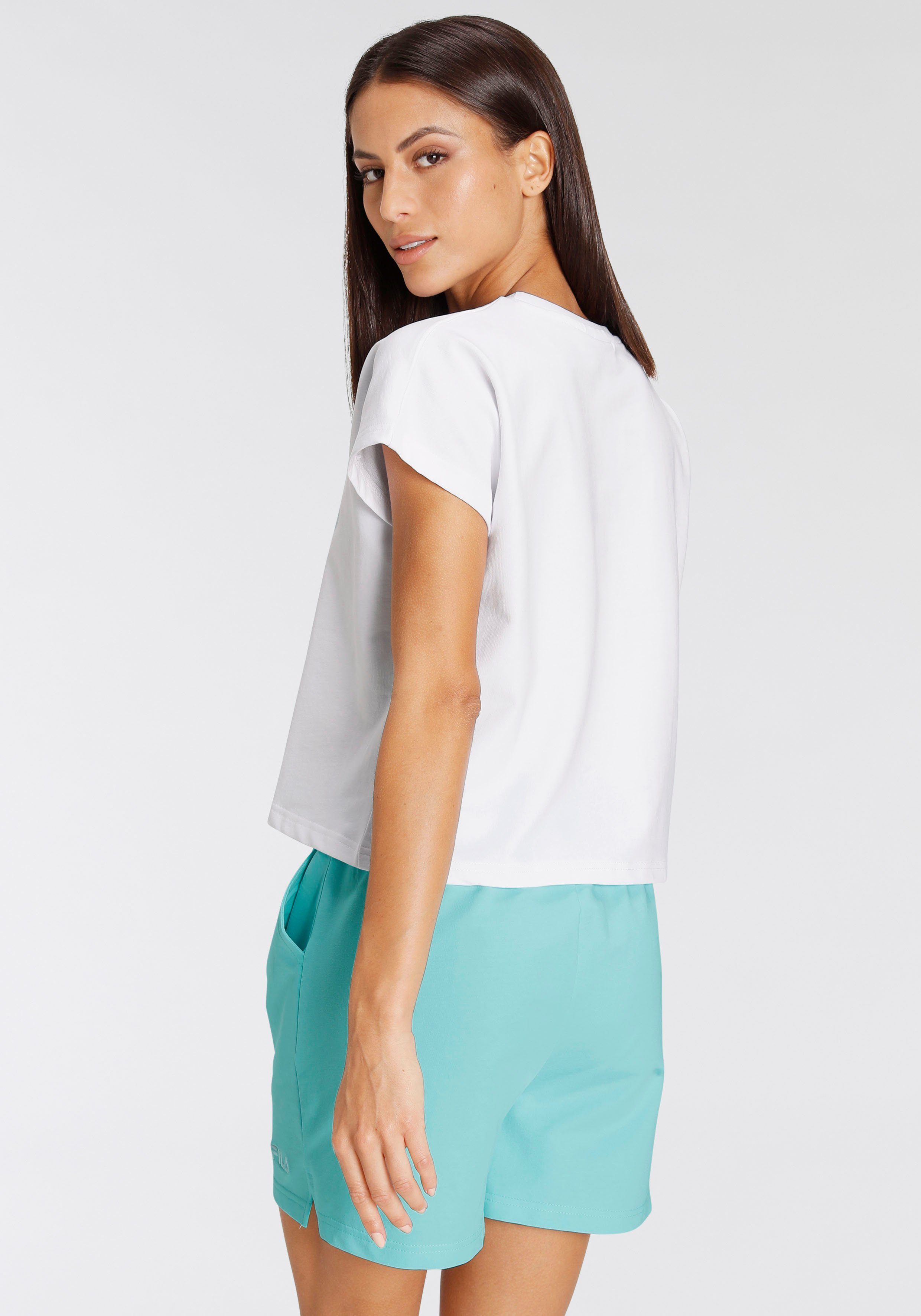 Fila Shortama met logo frontprint (set, 2-delig)