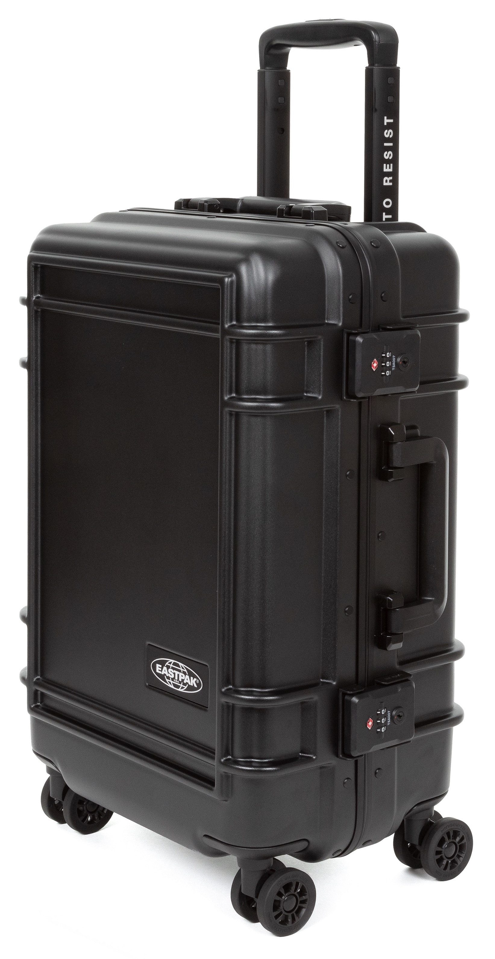 Eastpak Hardshell-trolley RESIST'R CASE S BRUSHED METAL met 30 jaar garantie