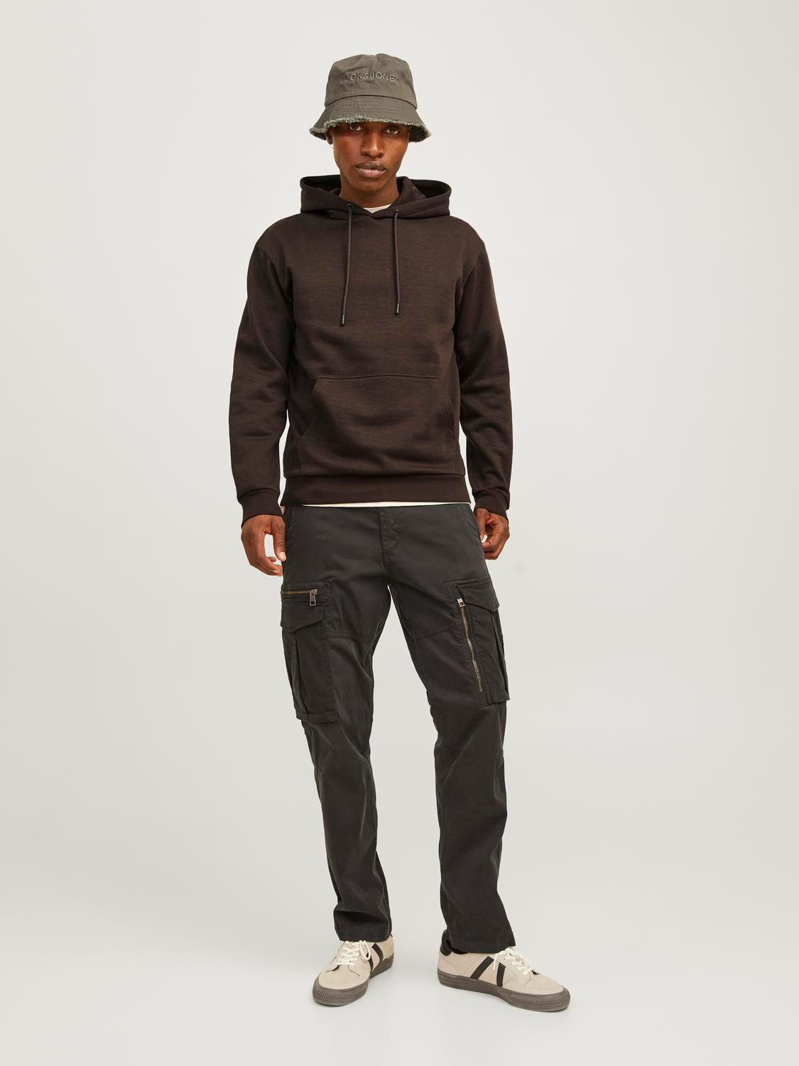 Jack & Jones Hoodie JJEBRADLEY SWEAT HOOD NOOS