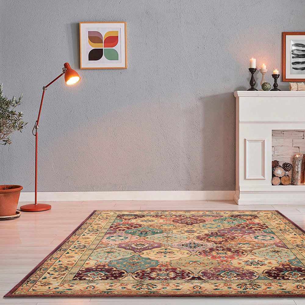 THEKO Vloerkleed Gabiro 208 Oriënt-look, ideaal in de woonkamer & slaapkamer