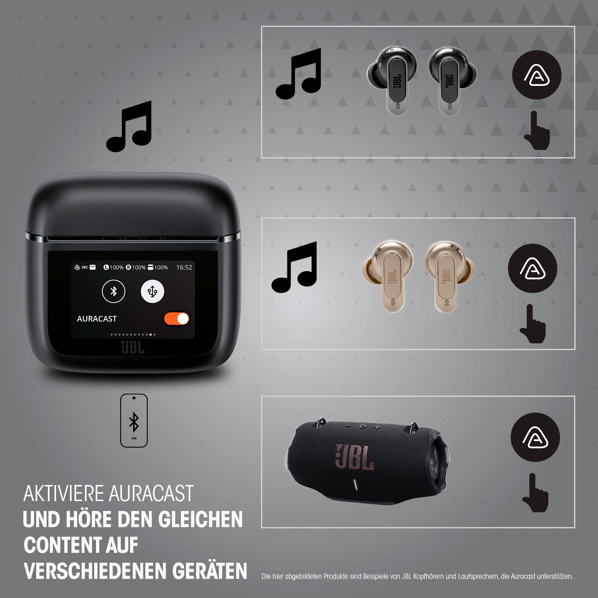 JBL Draadloze in-ear hoofdtelefoon TOUR PRO 3 TWS