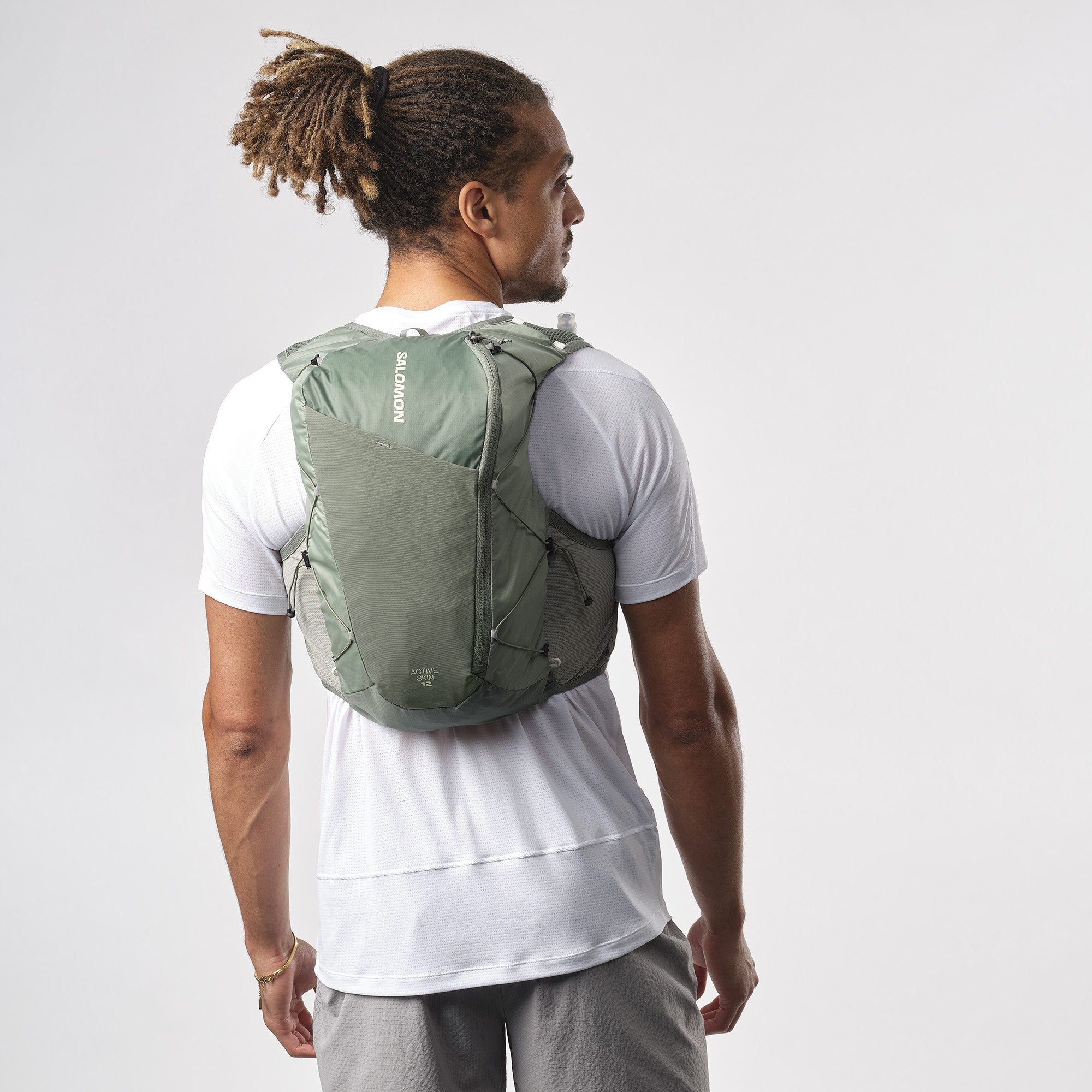 Salomon Drinkrugzak ACTIVE SKIN 12 Rugzak / running-bodywarmer inclusief soft flask