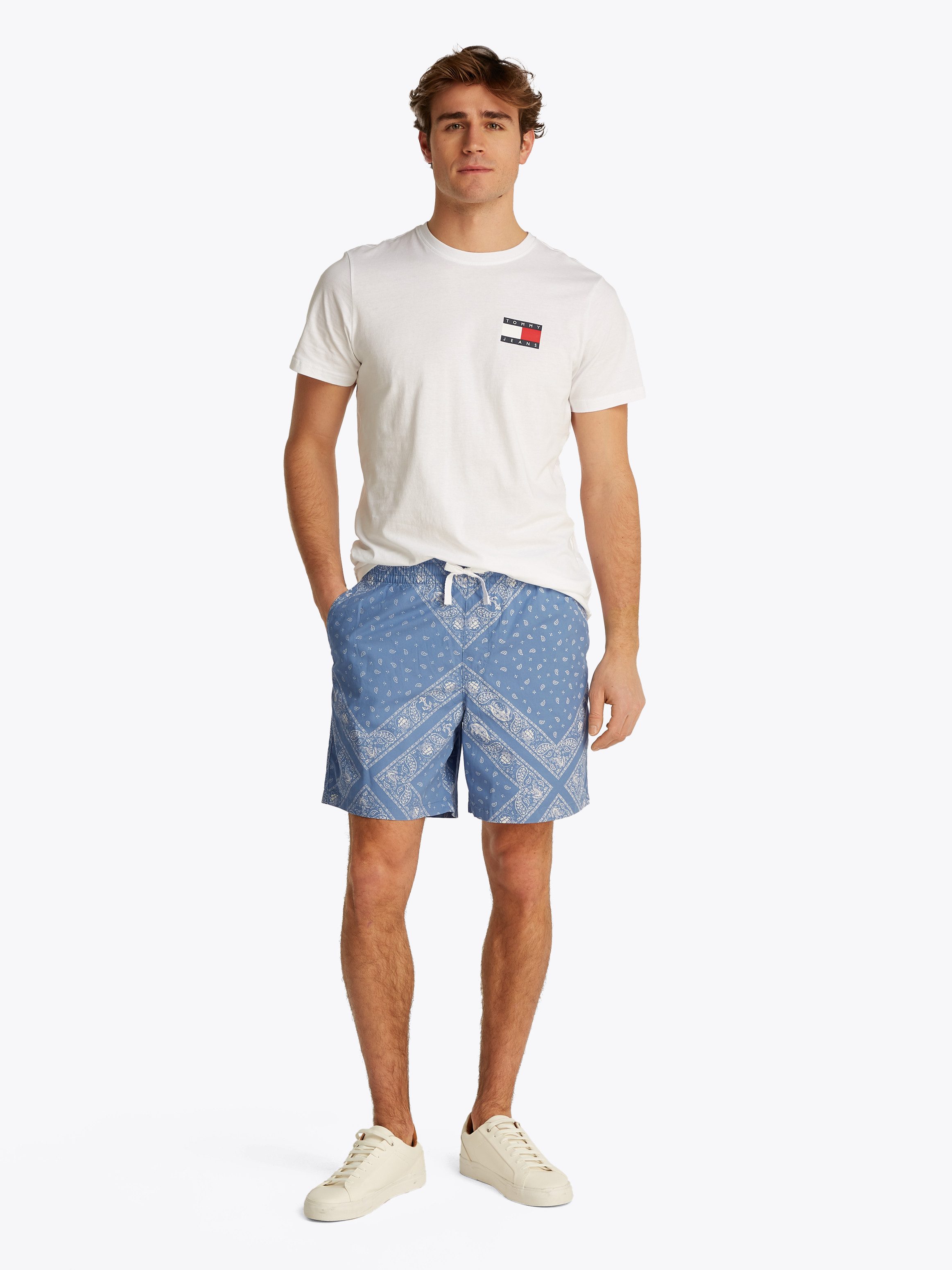 TOMMY JEANS Strandshort TJM AOP LOOSE BEACH SHORT EXT