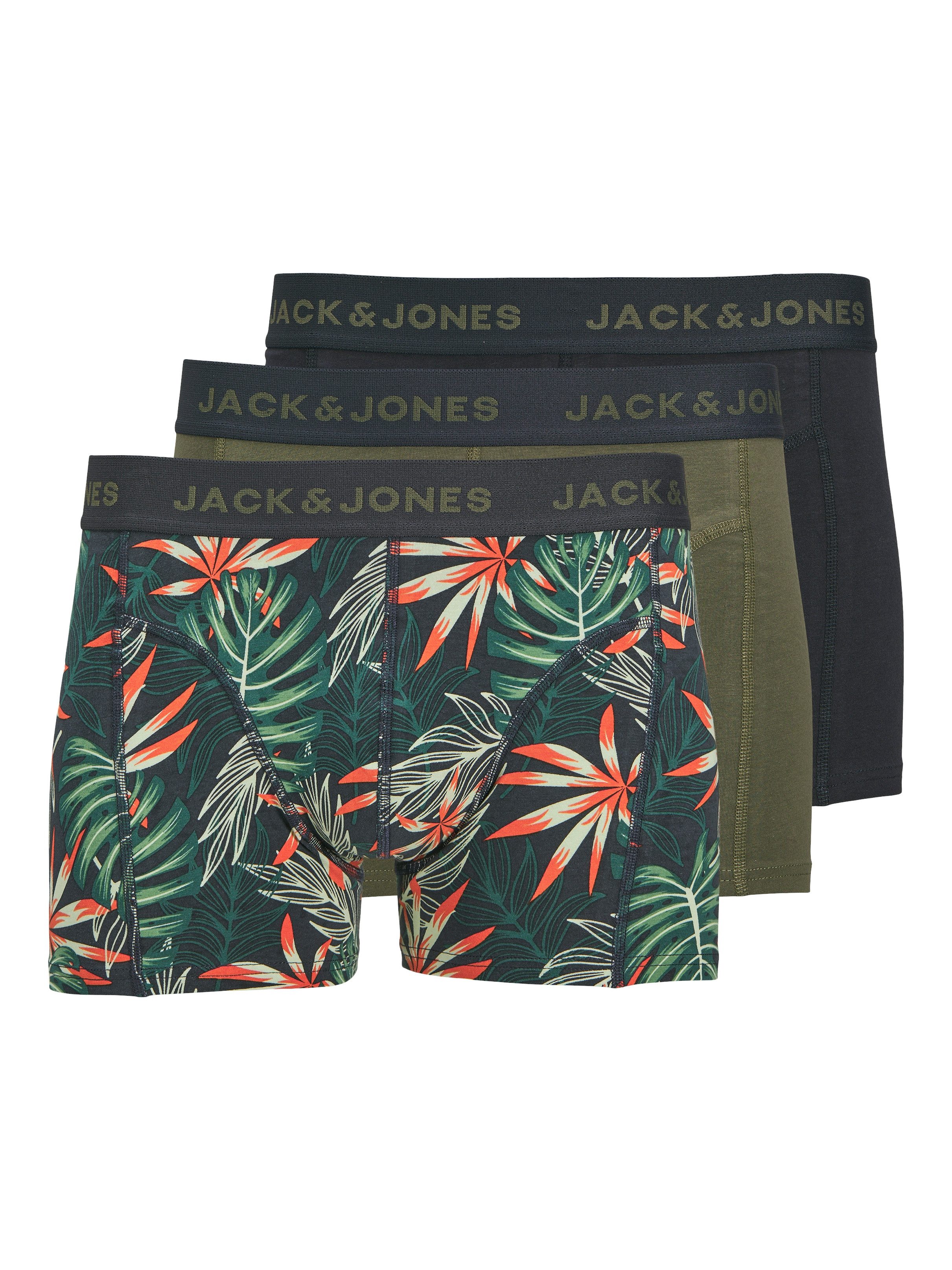 Jack & Jones Trunk JACLOUI TRUNKS 3 PACK SN (set 3 stuks)