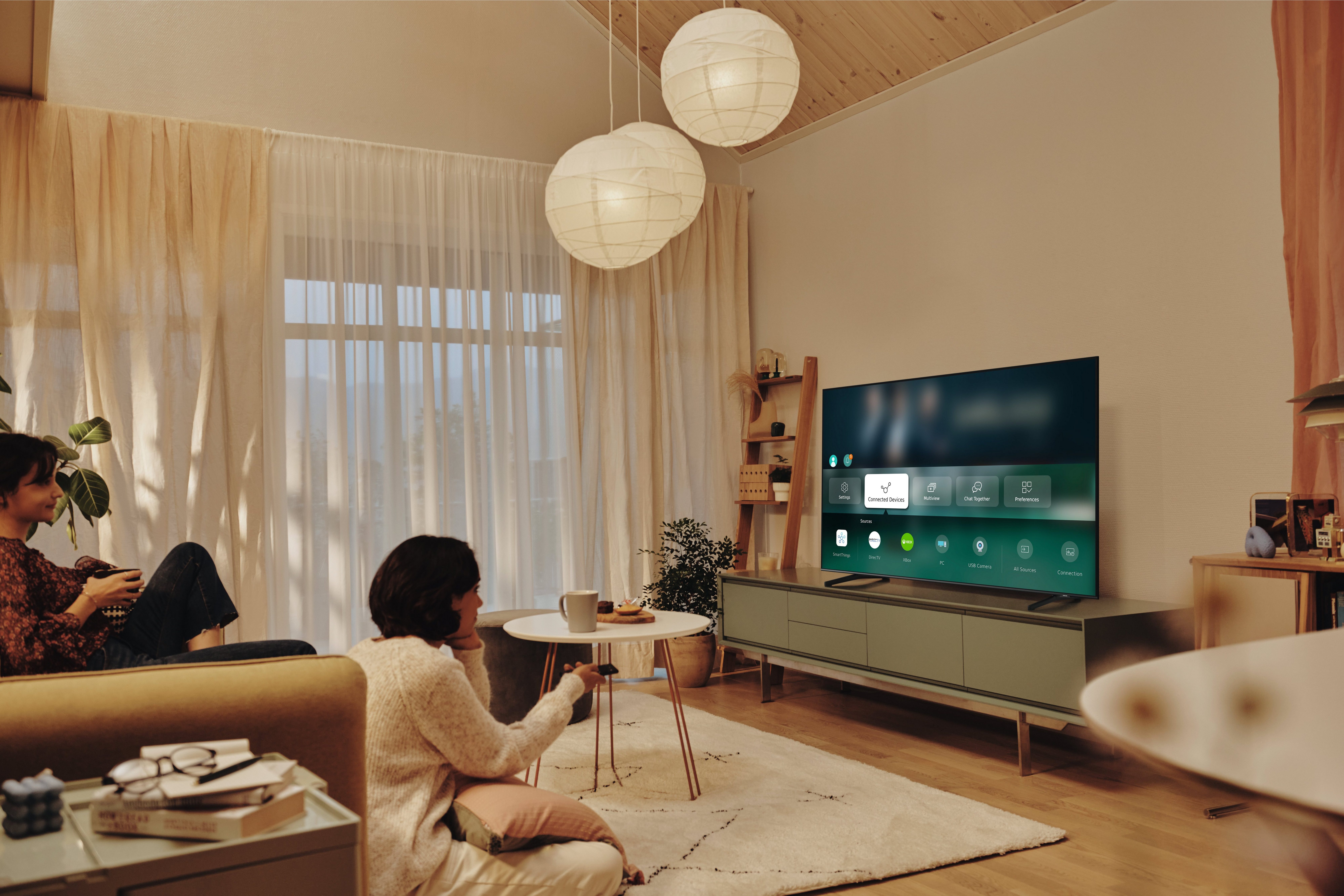 Samsung Led-TV 75" Crystal UHD 4K BU8079 (2022), 189 cm / 75", 4K Ultra HD, Smart TV, Crystal Processor 4K, HDR, Motion Xcelerator