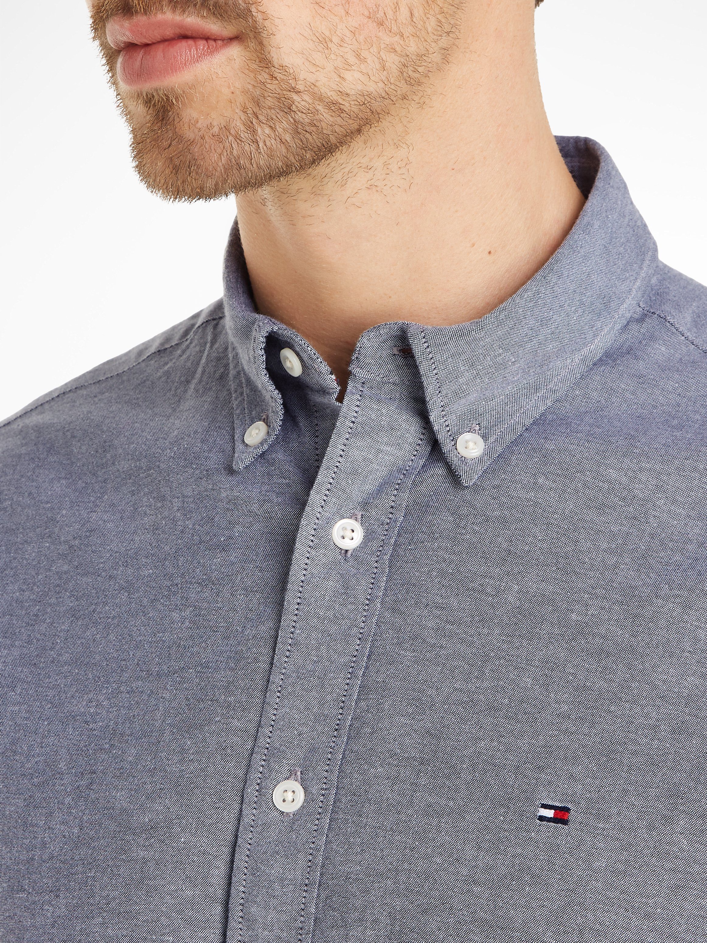 Tommy Hilfiger Overhemd met korte mouwen 1985 FLEX OXFORD RF SHIRT