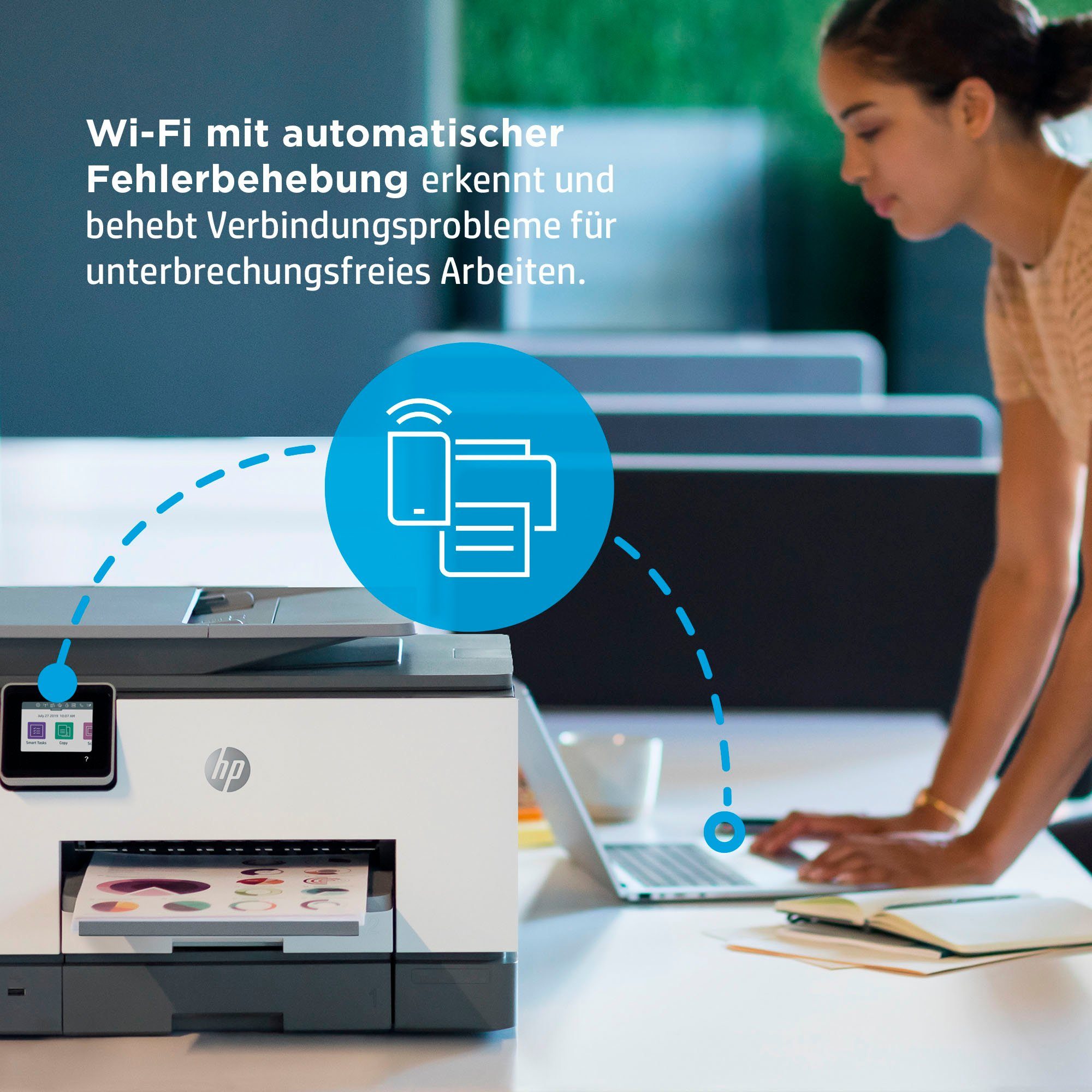 HP All-in-oneprinter OfficeJet Pro 9022e