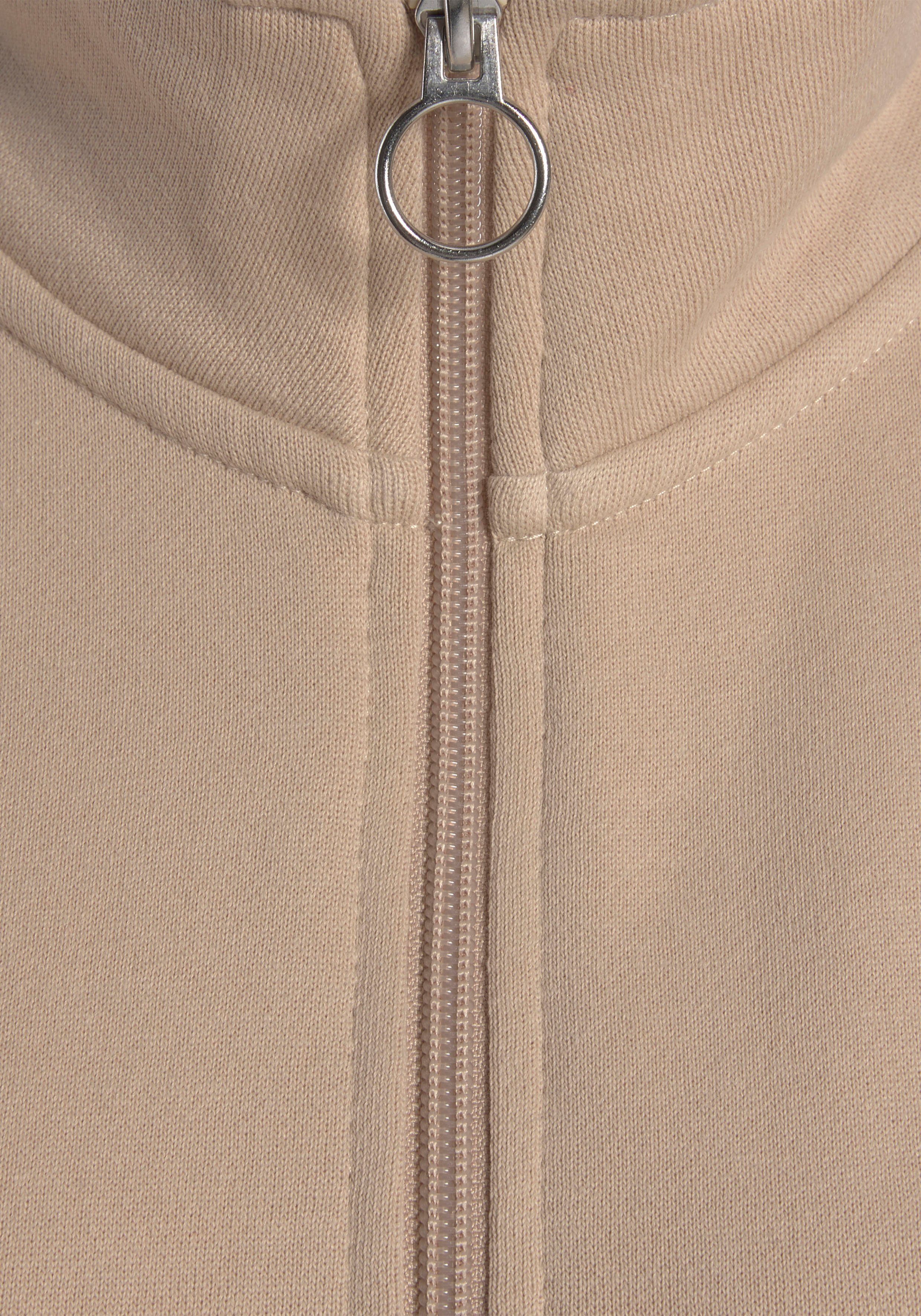 H.I.S Sweatshirt Troyer met opstaande kraag Troyer in maritieme stijl, loungewear