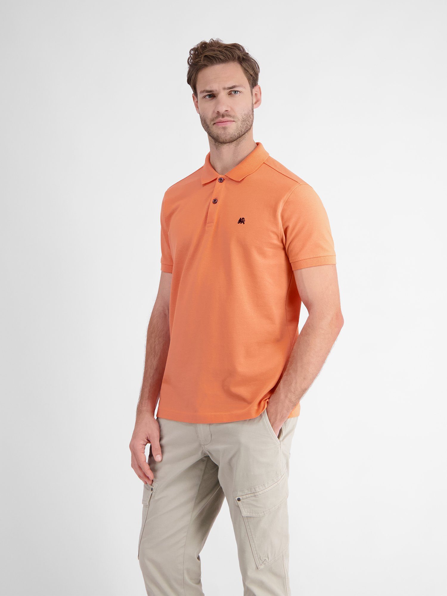 Lerros Poloshirt LERROS basic poloshirt voor heren