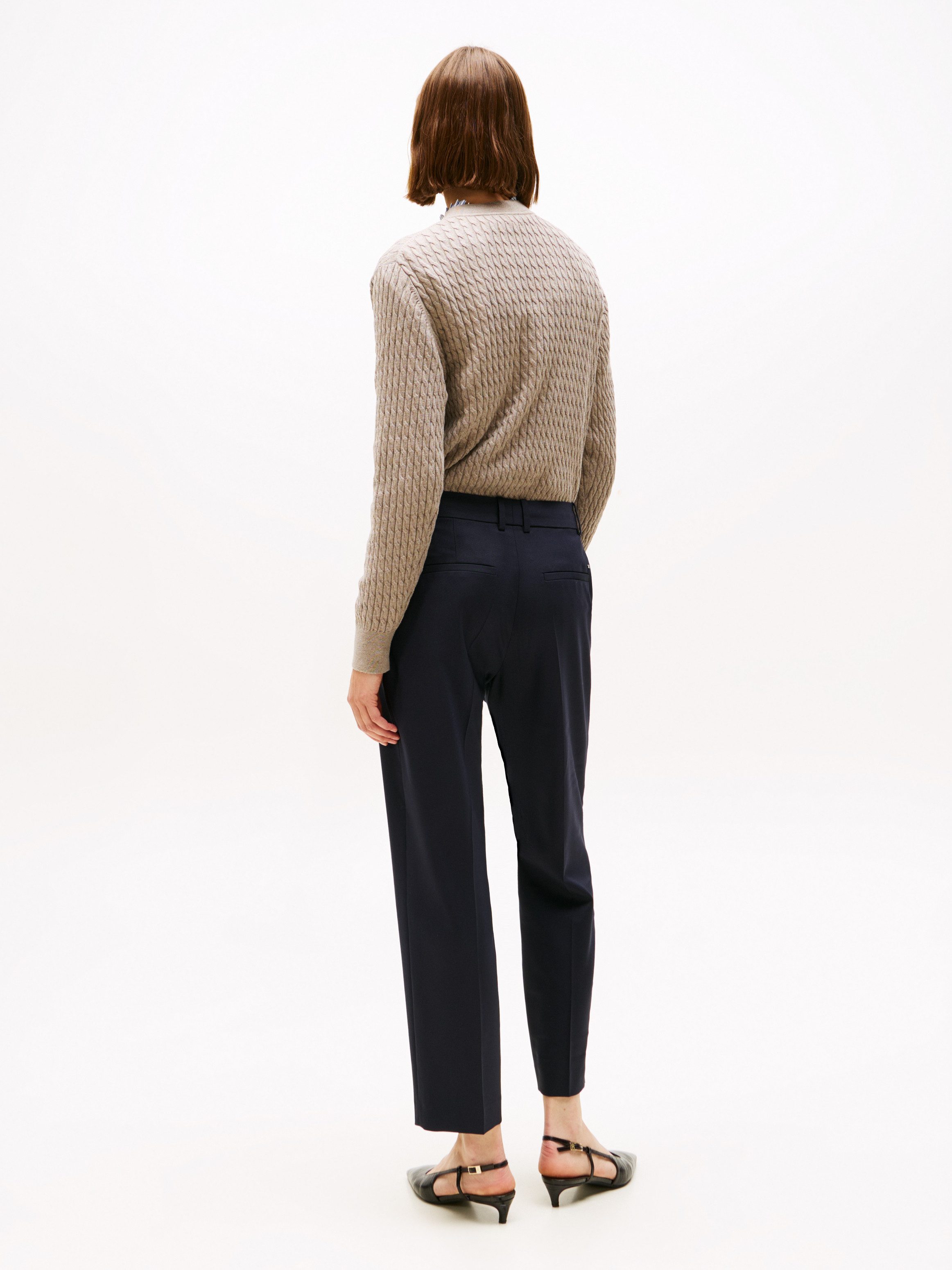 Tommy Hilfiger Pantalon TIMELESS WOOL SLIM STRT PANT