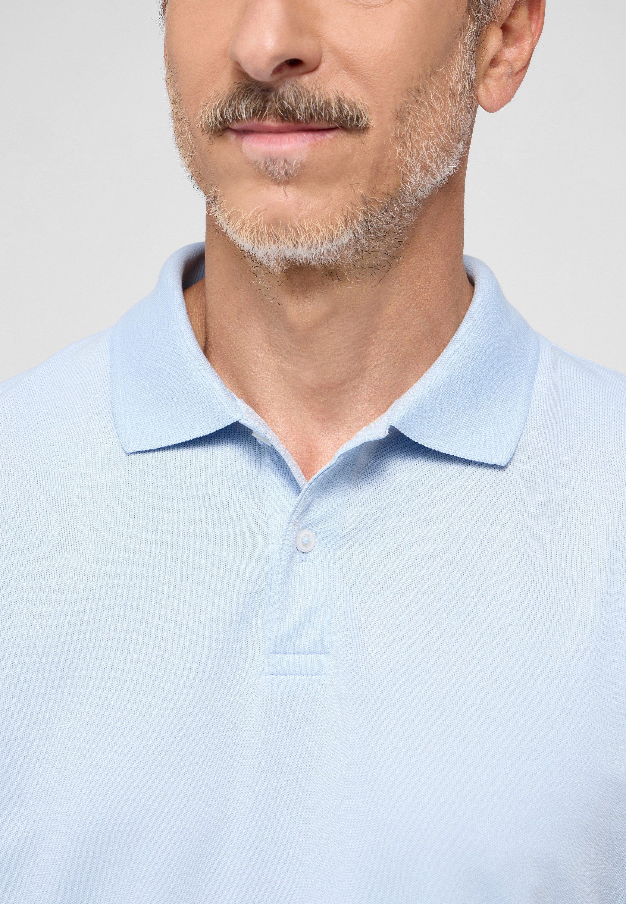 Eterna Overhemd met korte mouwen Slim fit EASY IRON (gemakkelijk te strijken)