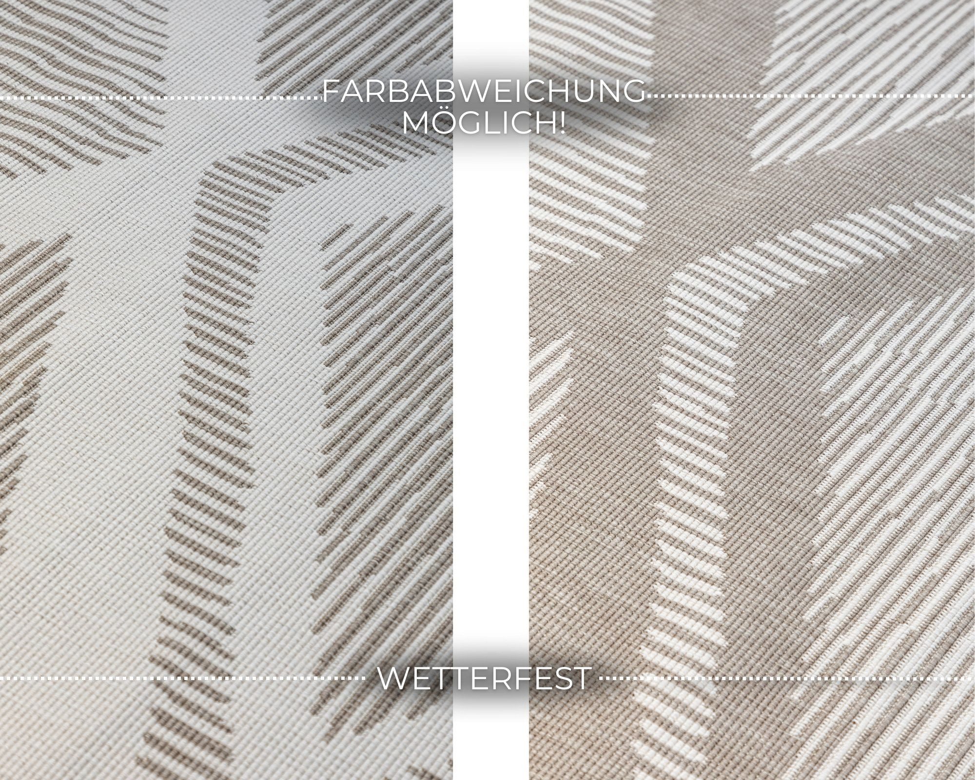 ELLE DECORATION Vloerkleed Rhombus, In- en Outdoor Vlakweefsel, binnen- en buitengebruik, modern, omkeerbaar tapijt, balkon, woonkamer