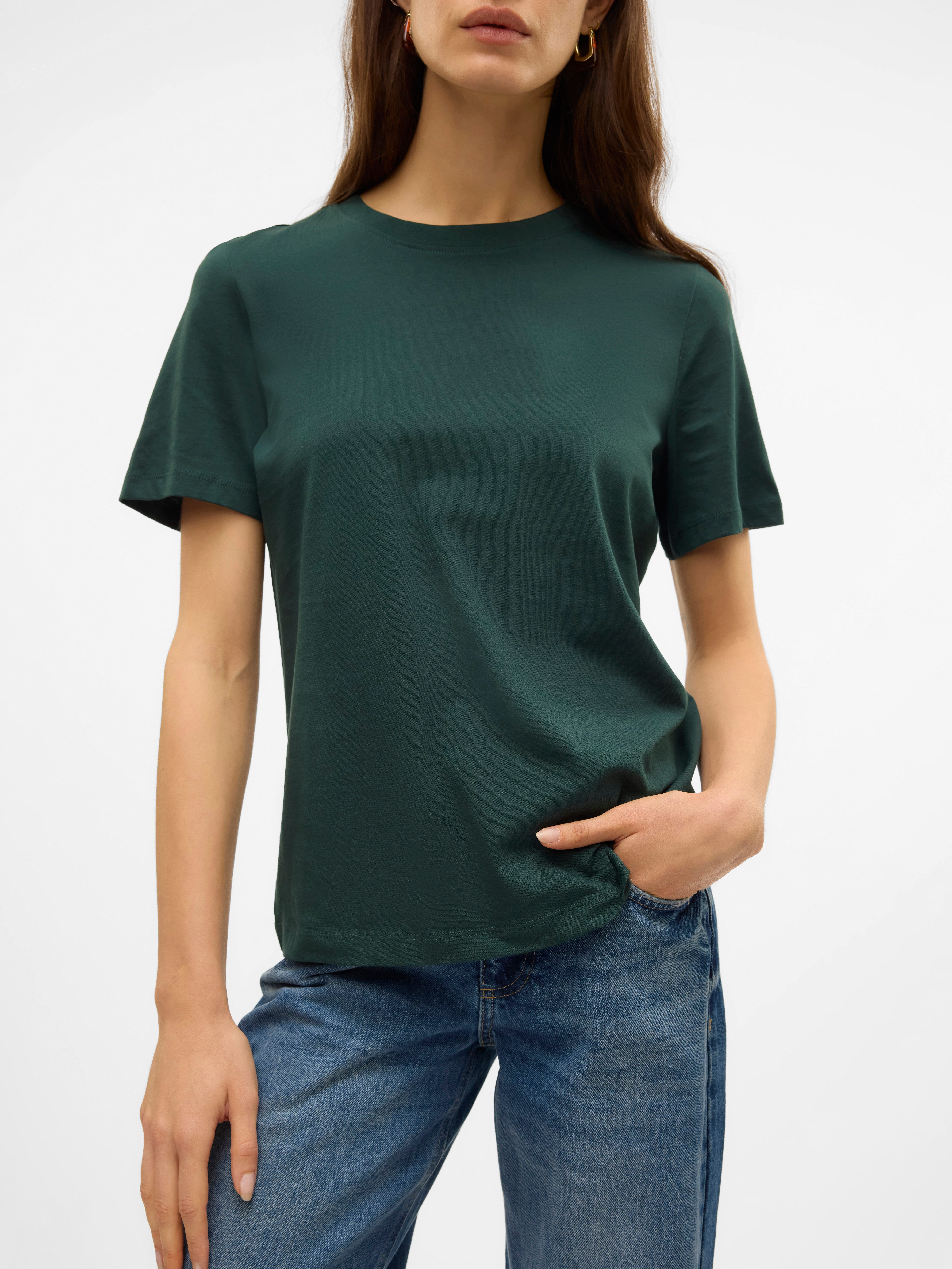Vero Moda Shirt met korte mouwen VMPAULINA SS T-SHIRT GA JRS NOOS